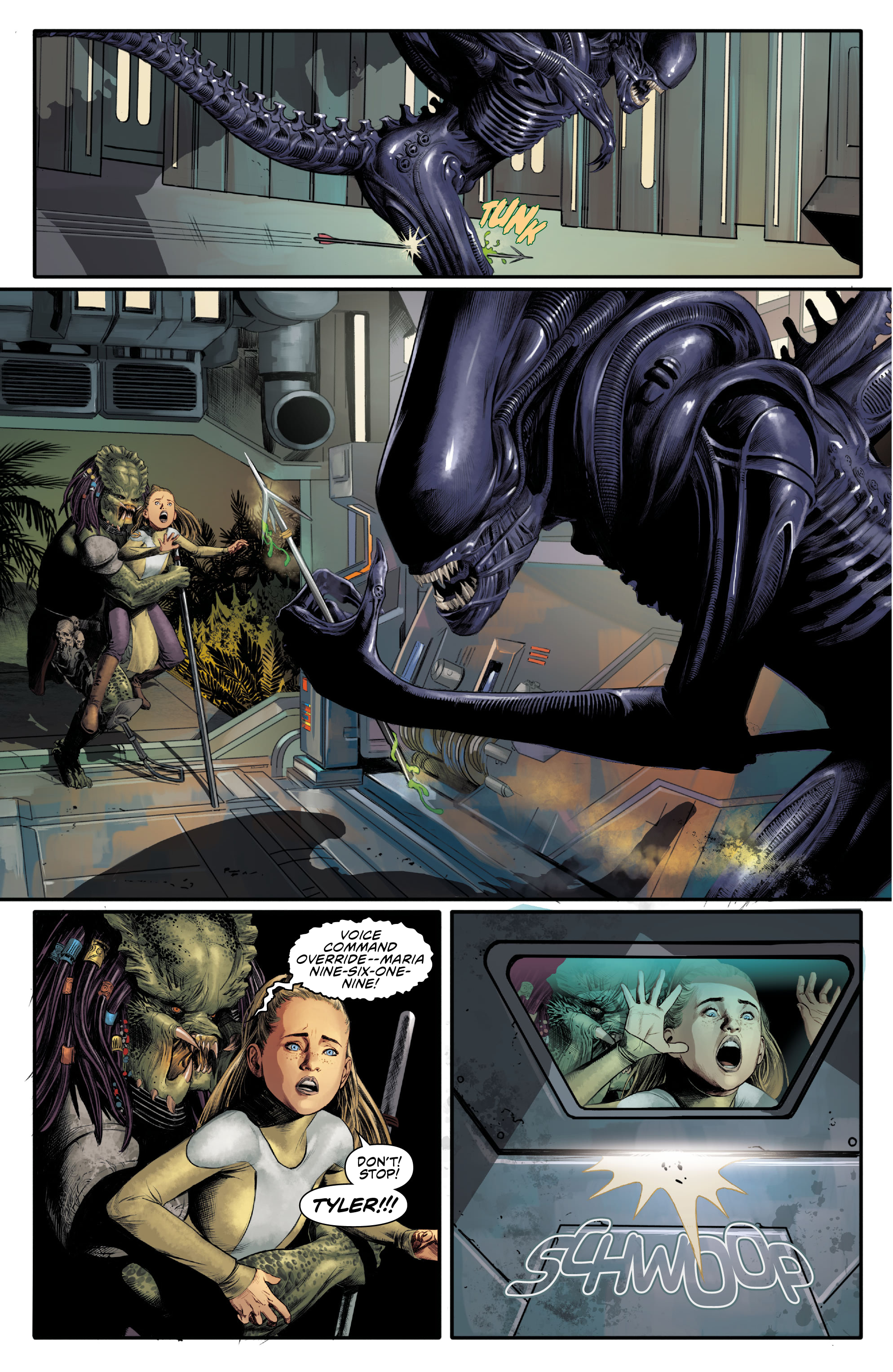 Read online Alien vs. Predator: Thicker Than Blood comic -  Issue # _TPB - 68