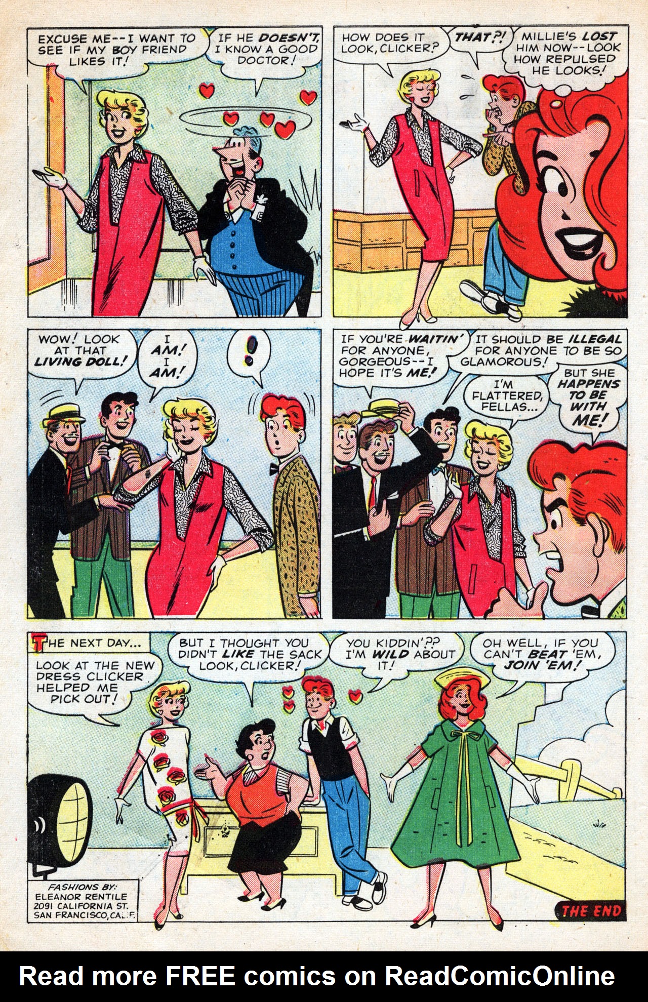Read online Millie the Model comic -  Issue #87 - 6
