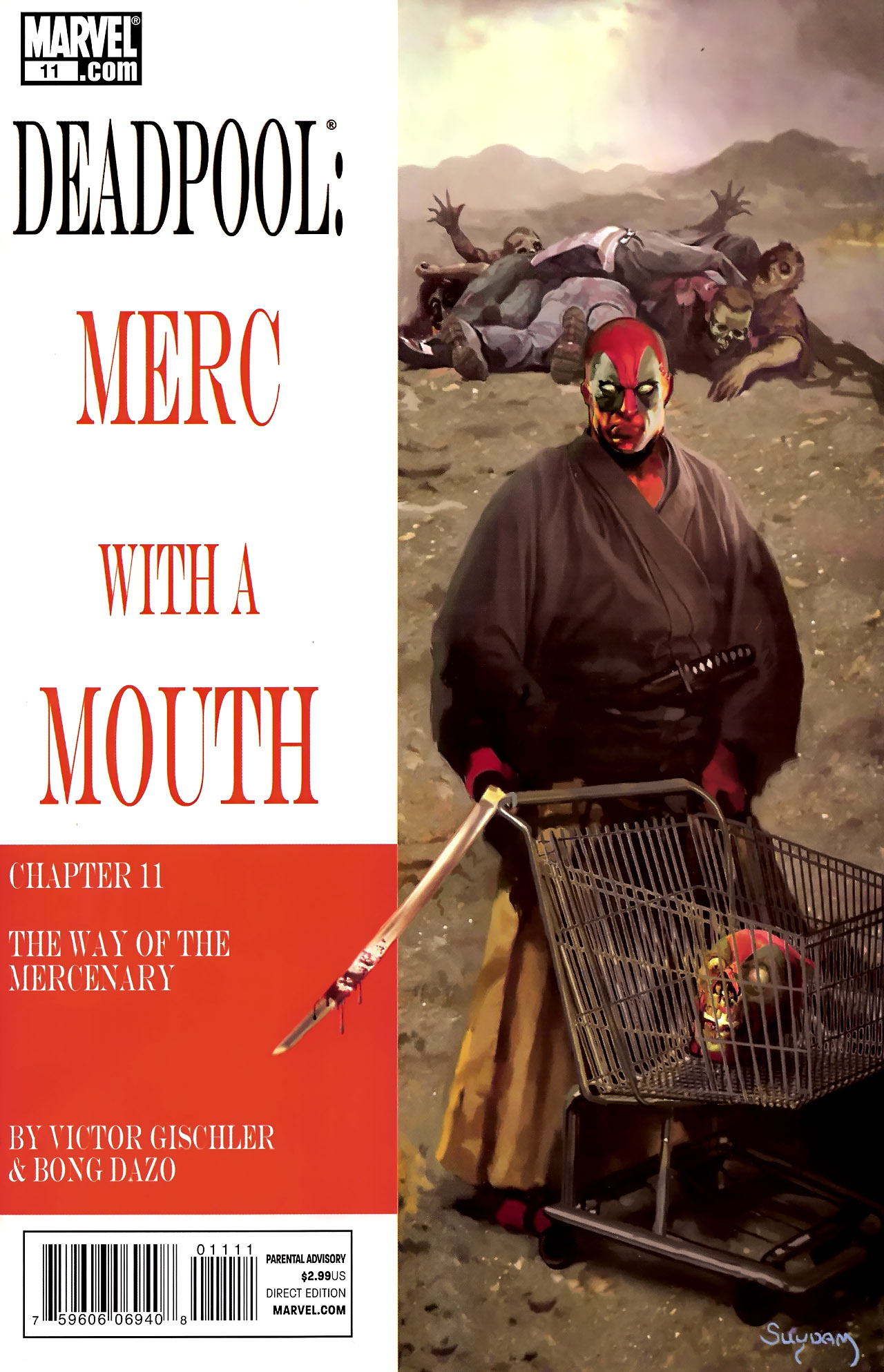 Read online Deadpool: Merc With a Mouth comic -  Issue #11 - 1