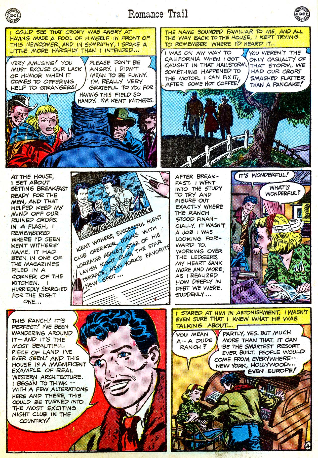 Read online Romance Trail comic -  Issue #4 - 44