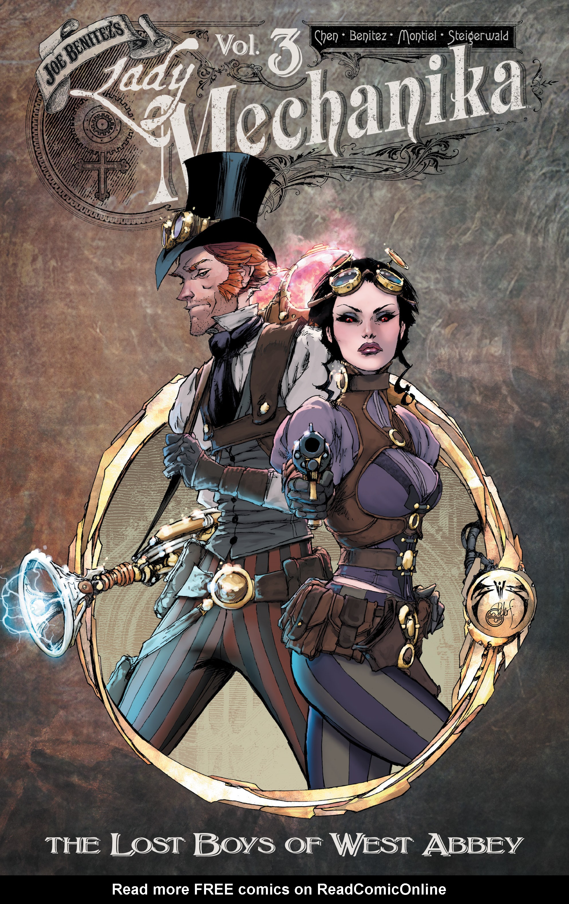 Read online Lady Mechanika: The Lost Boys of West Abbey comic -  Issue #3 - 1
