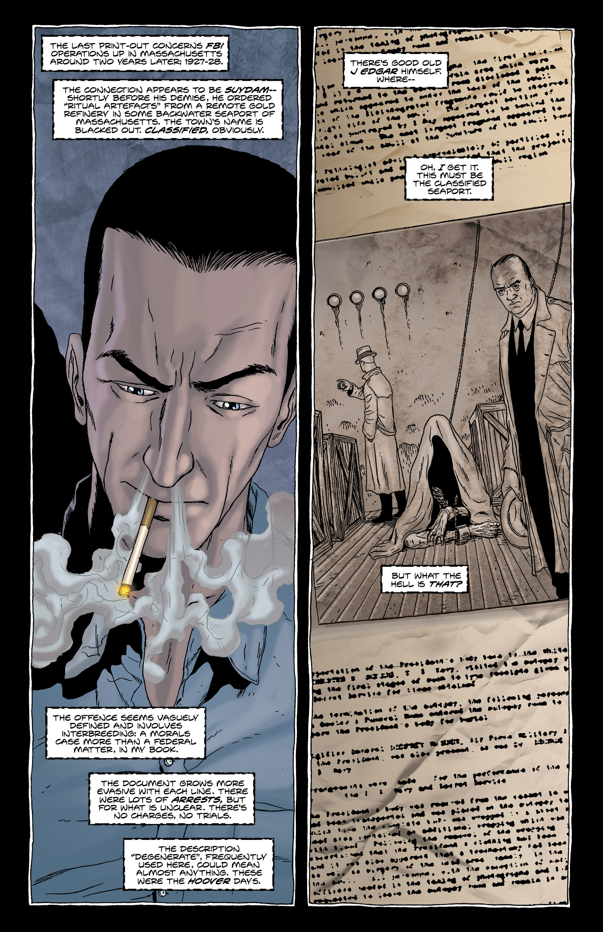 Read online Alan Moore's The Courtyard comic -  Issue # TPB - 28