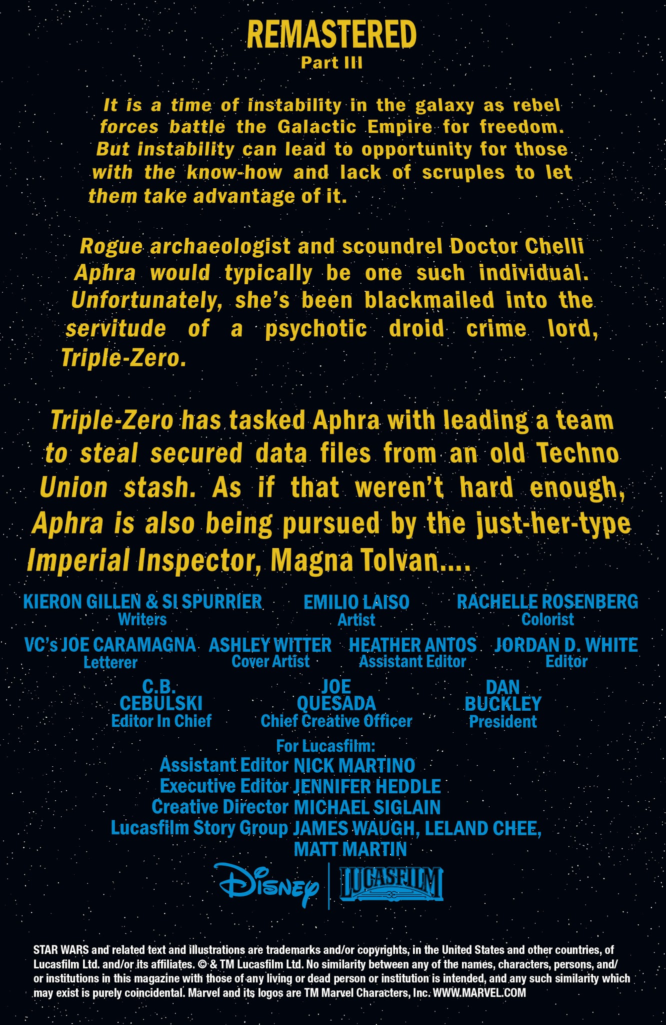 Read online Doctor Aphra comic -  Issue #16 - 2