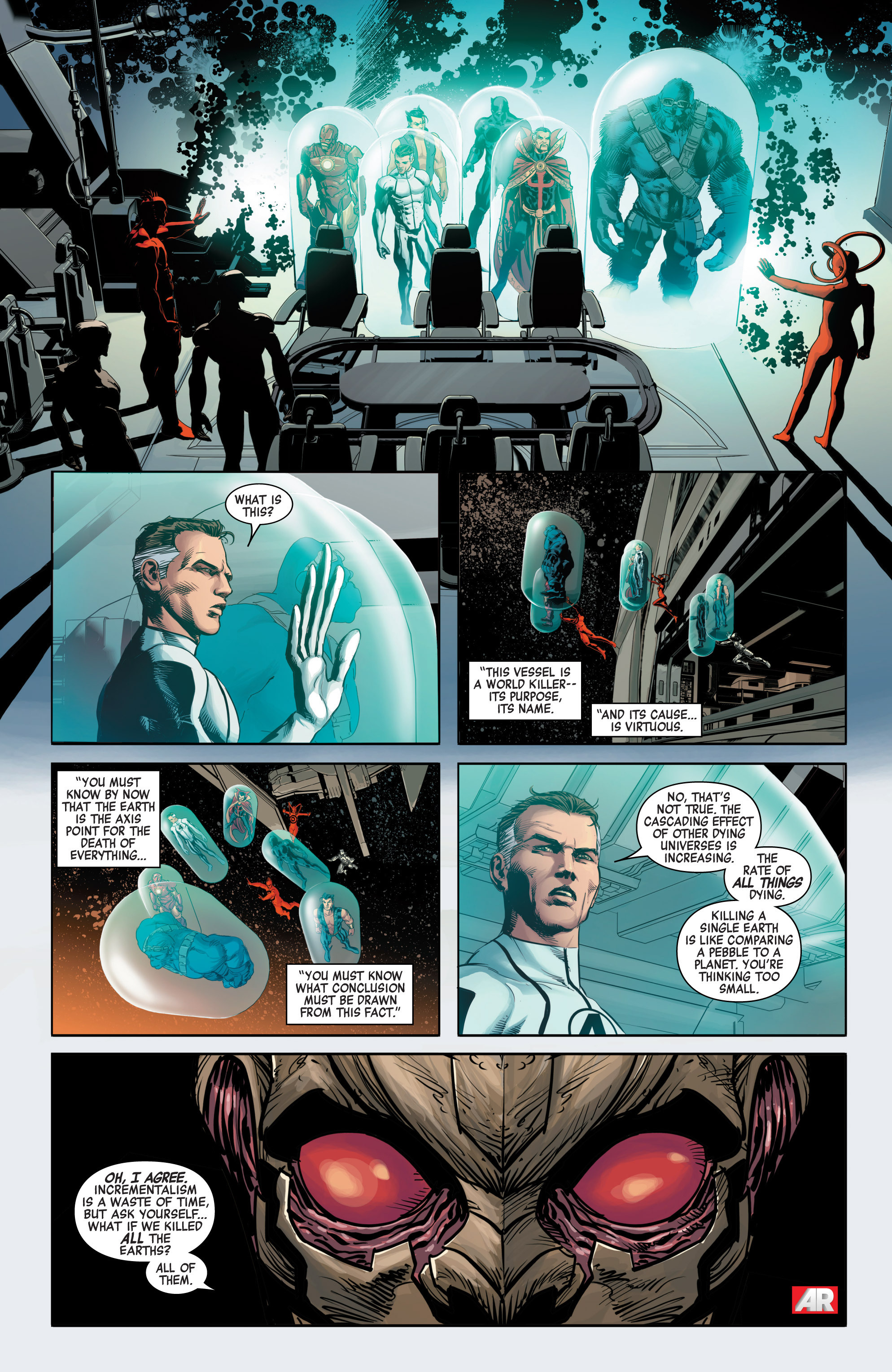 Read online Avengers by Jonathan Hickman Omnibus comic -  Issue # TPB 1 (Part 10) - 45