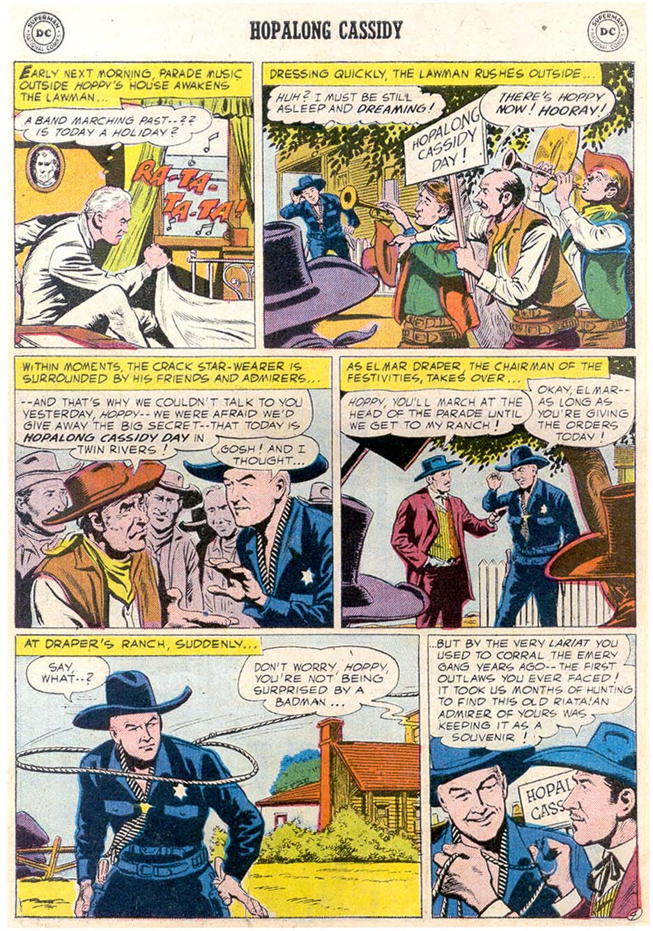 Read online Hopalong Cassidy comic -  Issue #120 - 6