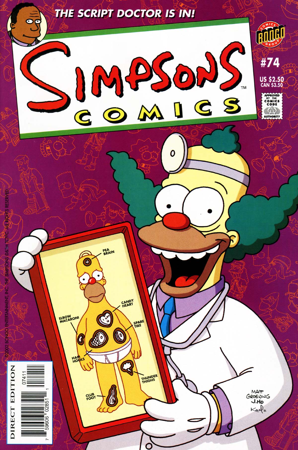 Read online Simpsons Comics comic -  Issue #74 - 1