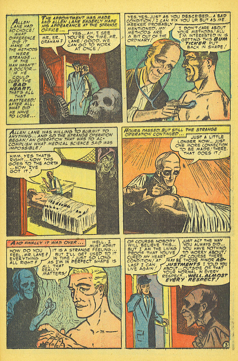 Read online Weird Mysteries (1952) comic -  Issue #8 - 22