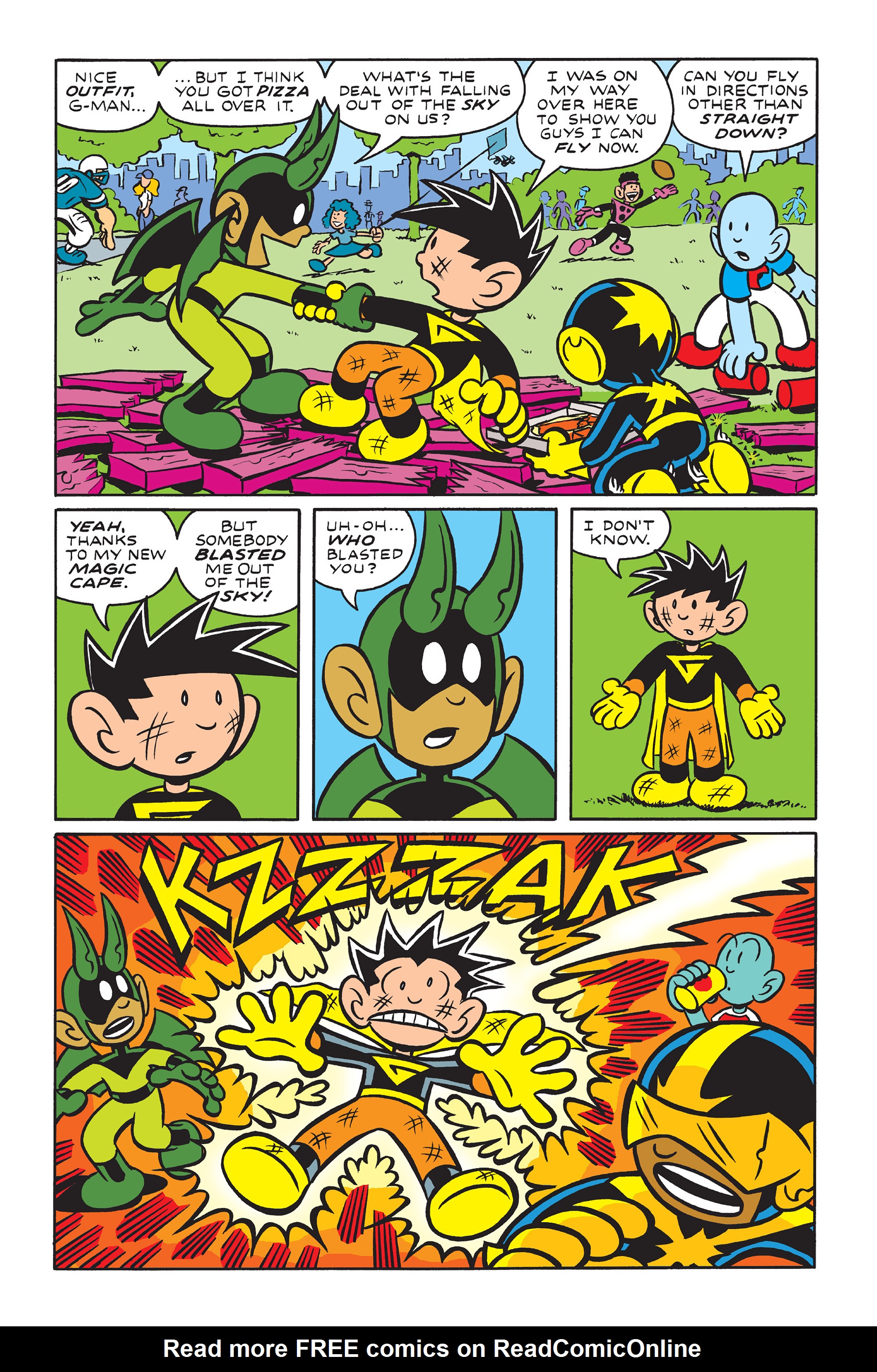 Read online G-Man: Learning to Fly comic -  Issue # TPB - 19