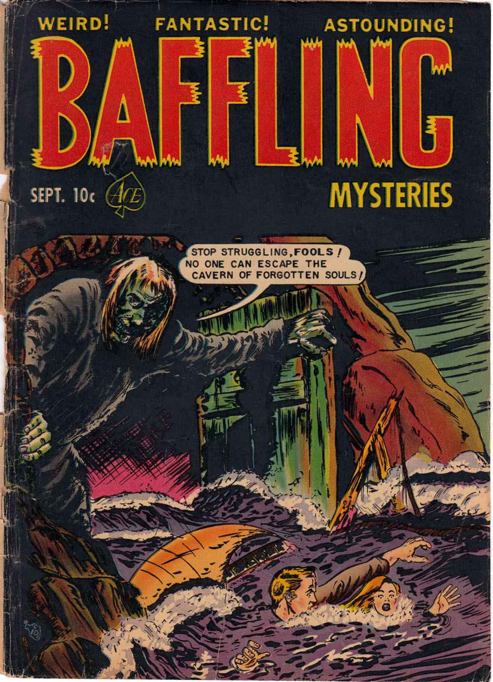 Read online Baffling Mysteries comic -  Issue #10 - 1