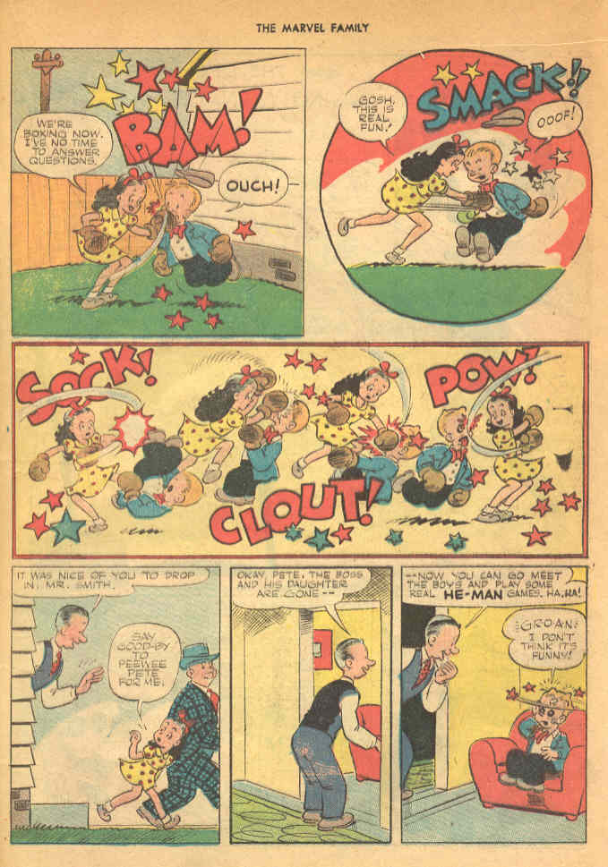 Read online The Marvel Family comic -  Issue #27 - 17