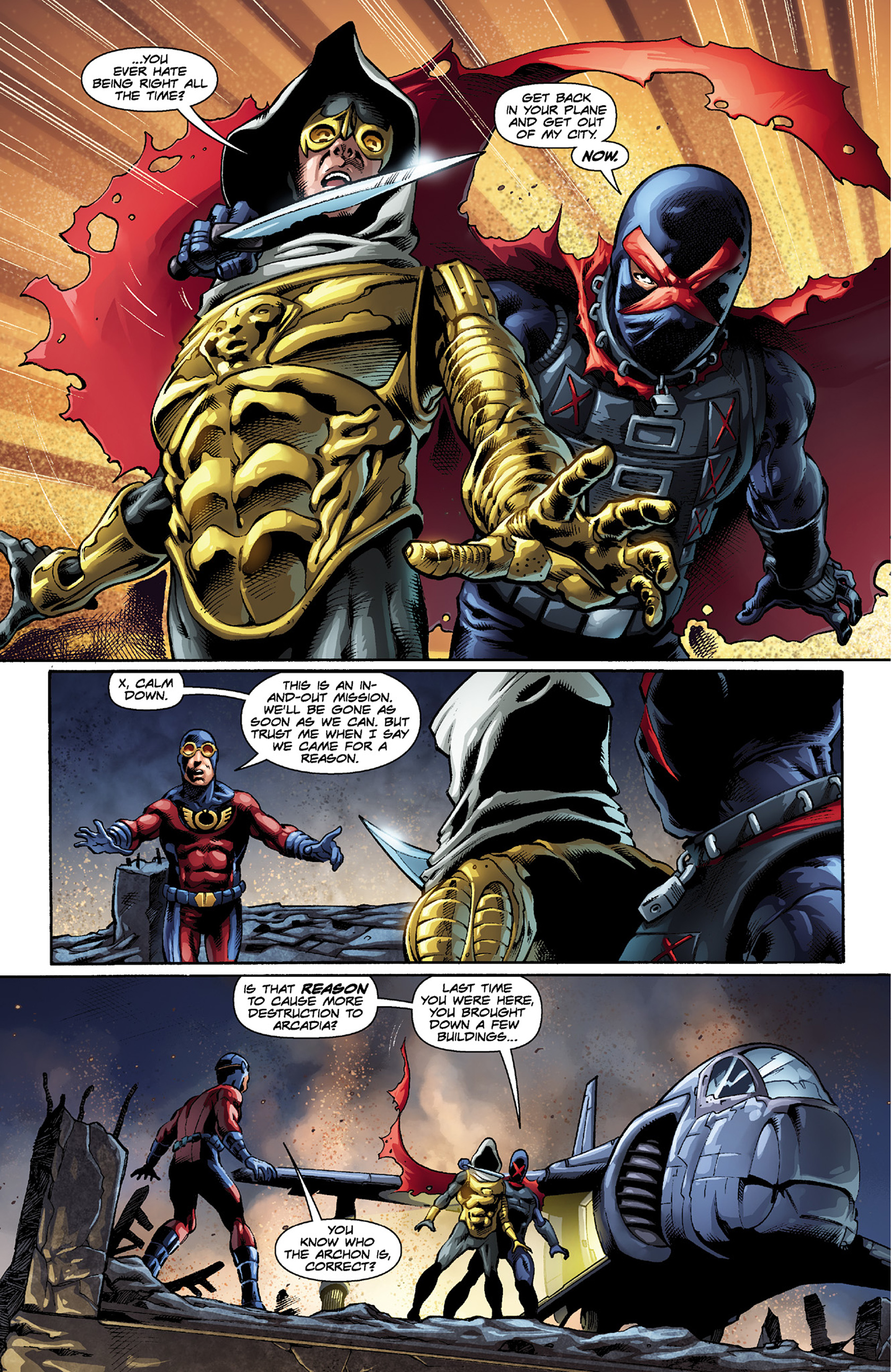 Read online Captain Midnight comic -  Issue #21 - 10