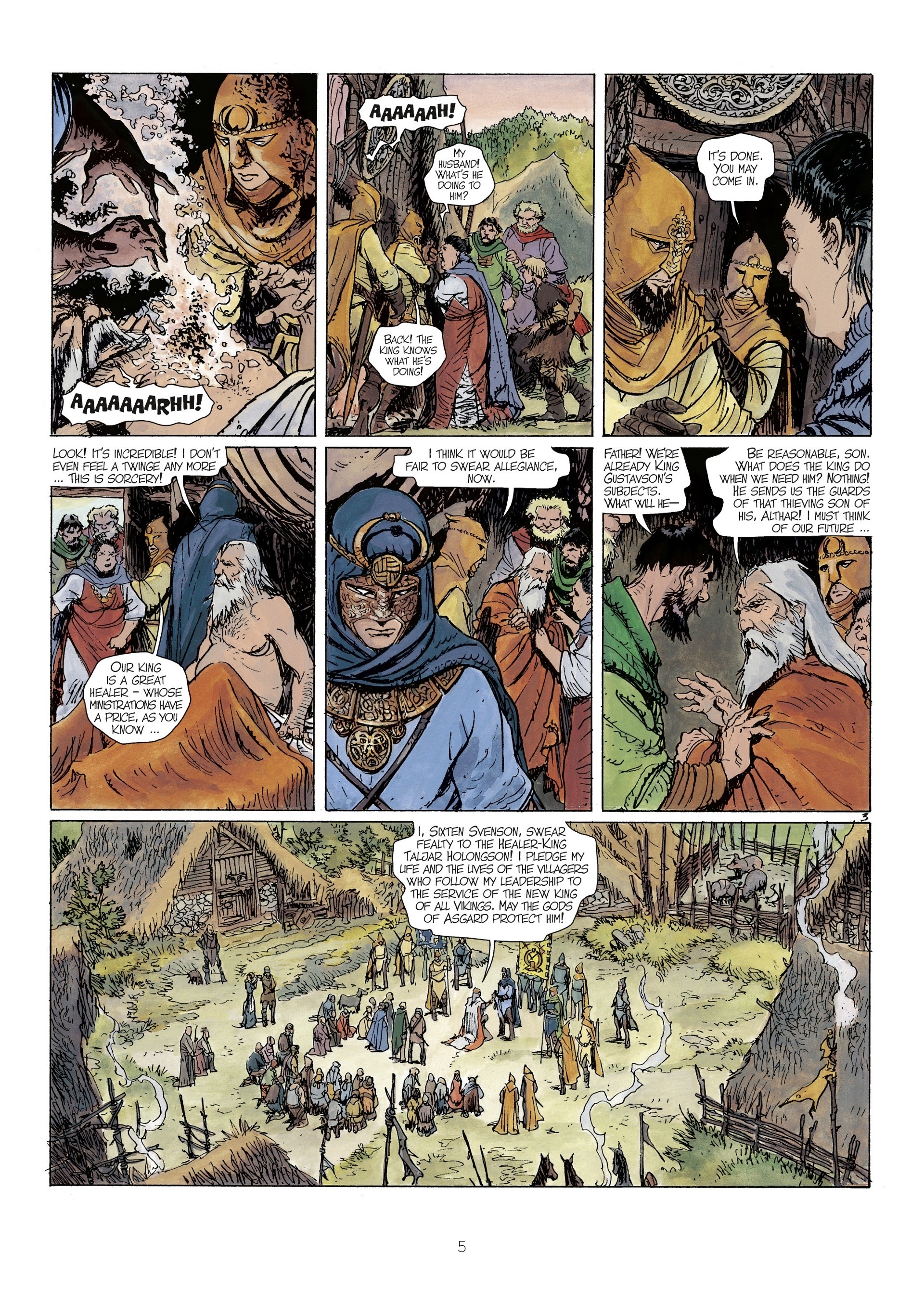 Read online The World of Thorgal: Kriss of Valnor: Worthy of a Queen comic -  Issue # Full - 7