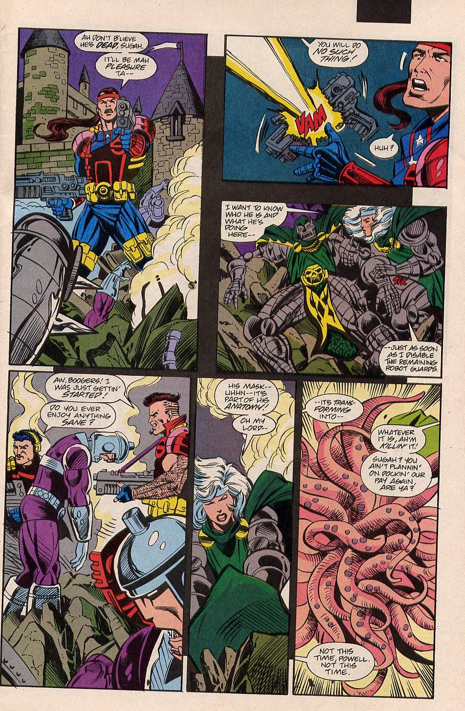 Read online Silver Sable and the Wild Pack comic -  Issue #5 - 21