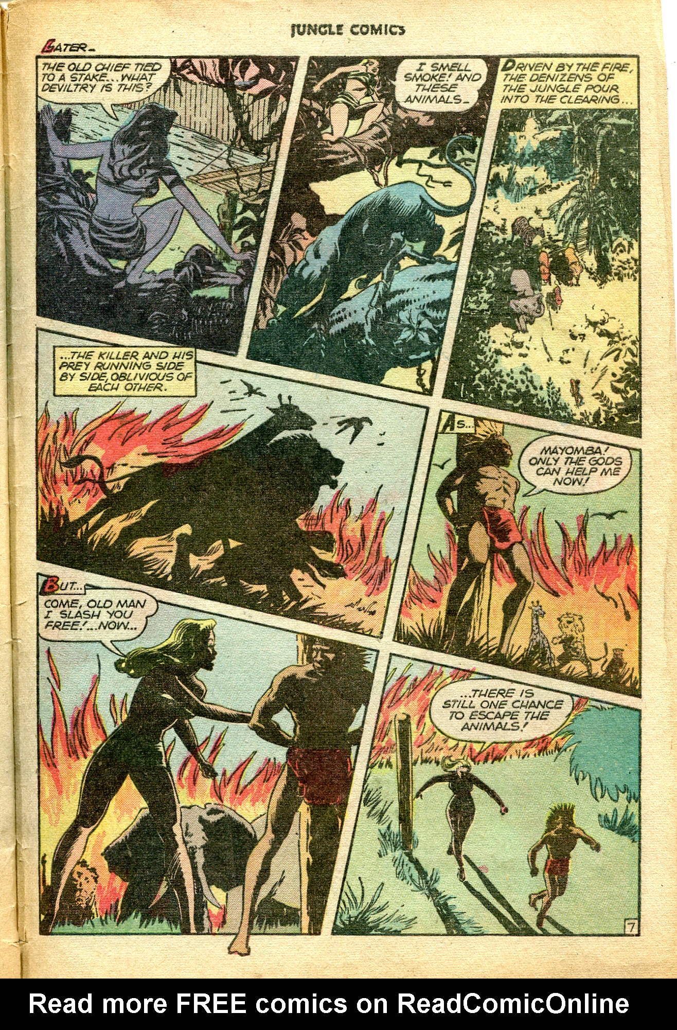 Read online Jungle Comics comic -  Issue #82 - 49