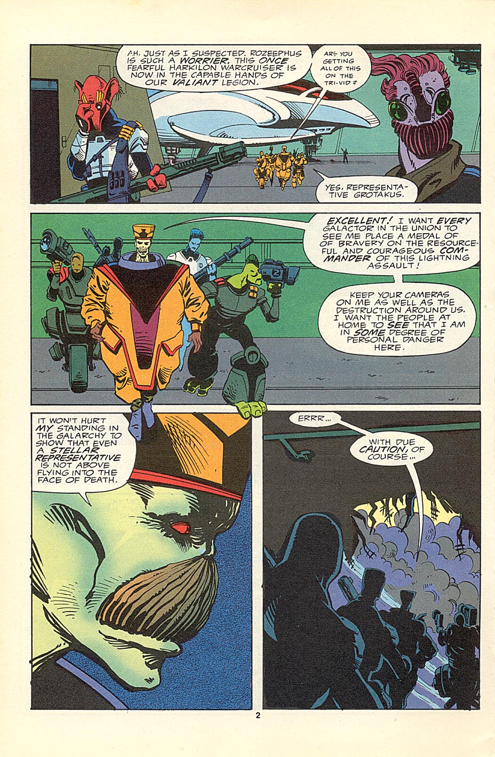 Read online Alien Legion (1987) comic -  Issue #1 - 4
