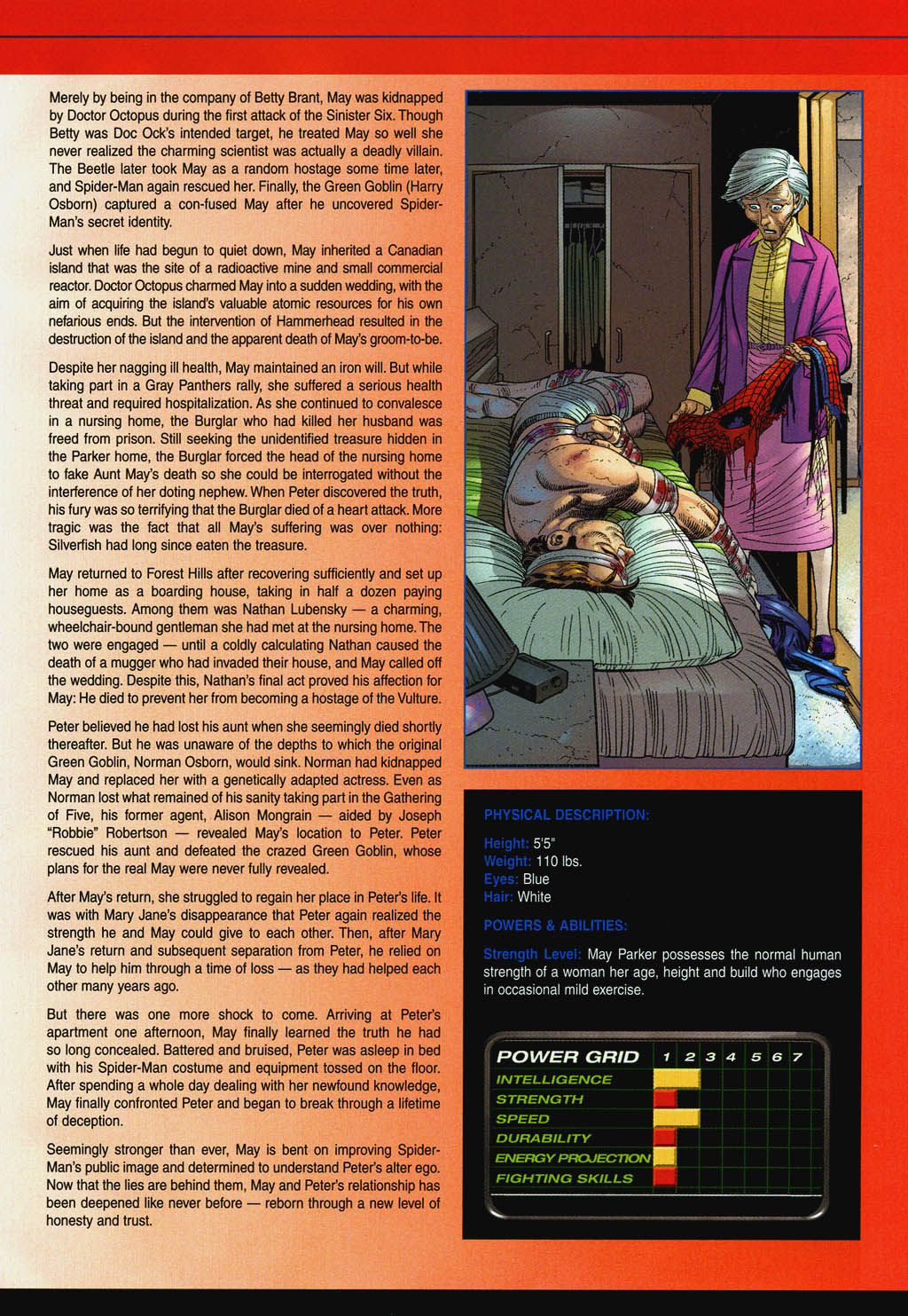 Official Handbook of the Marvel Universe: Spider-Man 2004 issue Full - Page 25