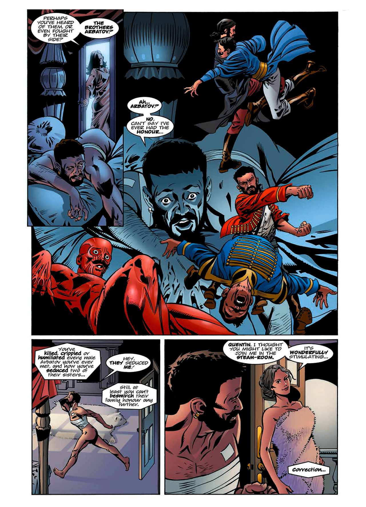 Read online Nikolai Dante comic -  Issue # TPB 5 - 17
