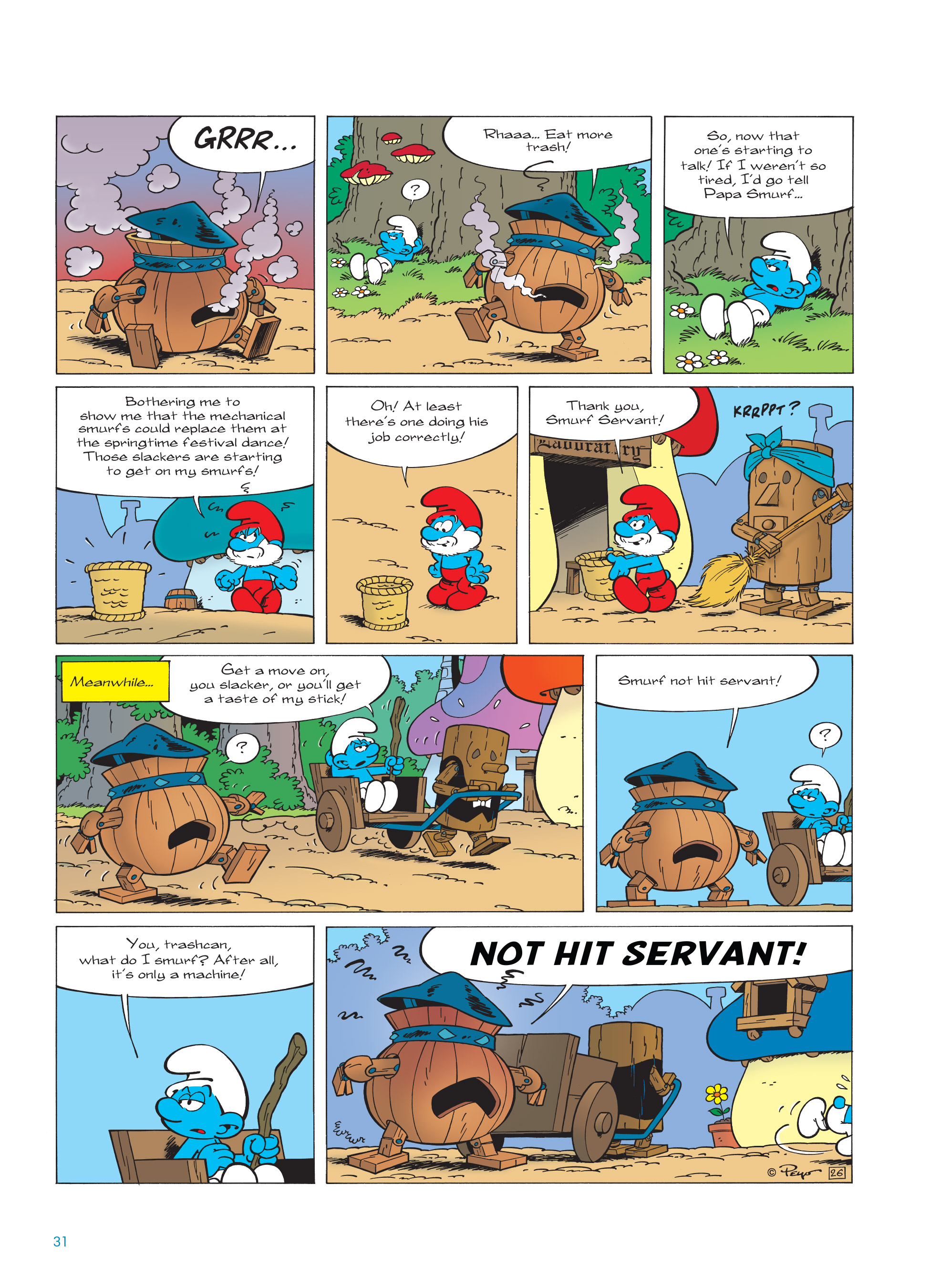Read online The Smurfs comic -  Issue #23 - 31