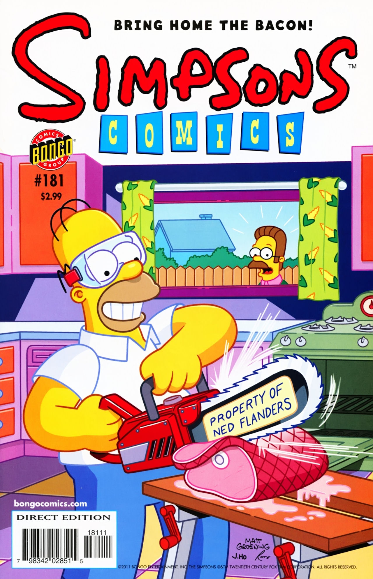 Read online Simpsons Comics comic -  Issue #181 - 1