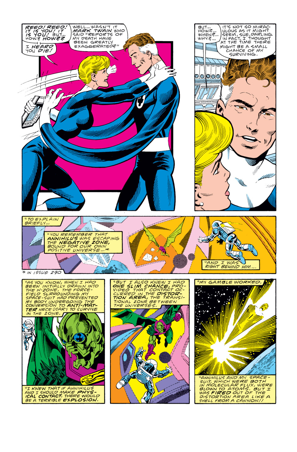 Read online Fantastic Four (1961) comic -  Issue #292 - 20