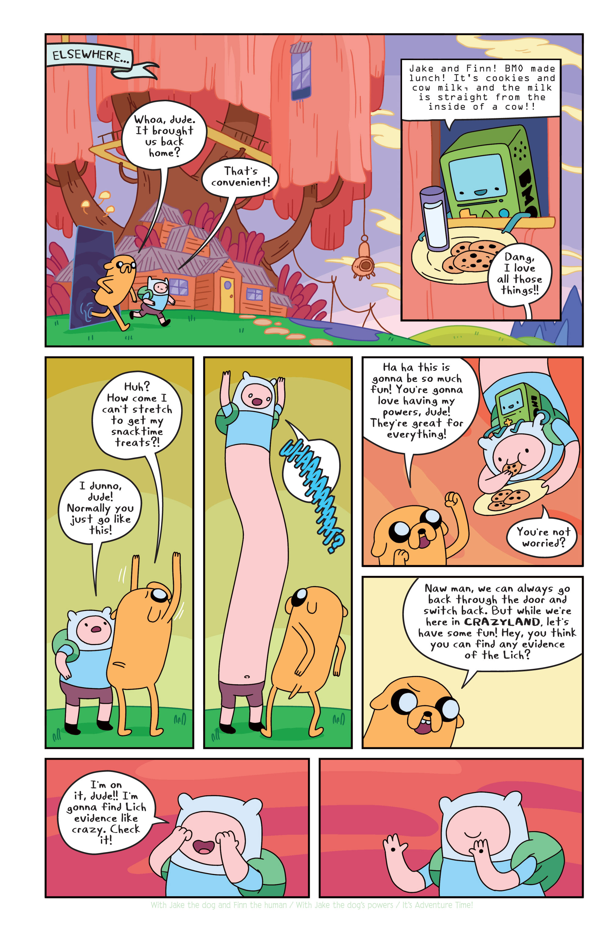 Read online Adventure Time comic -  Issue #18 - 18