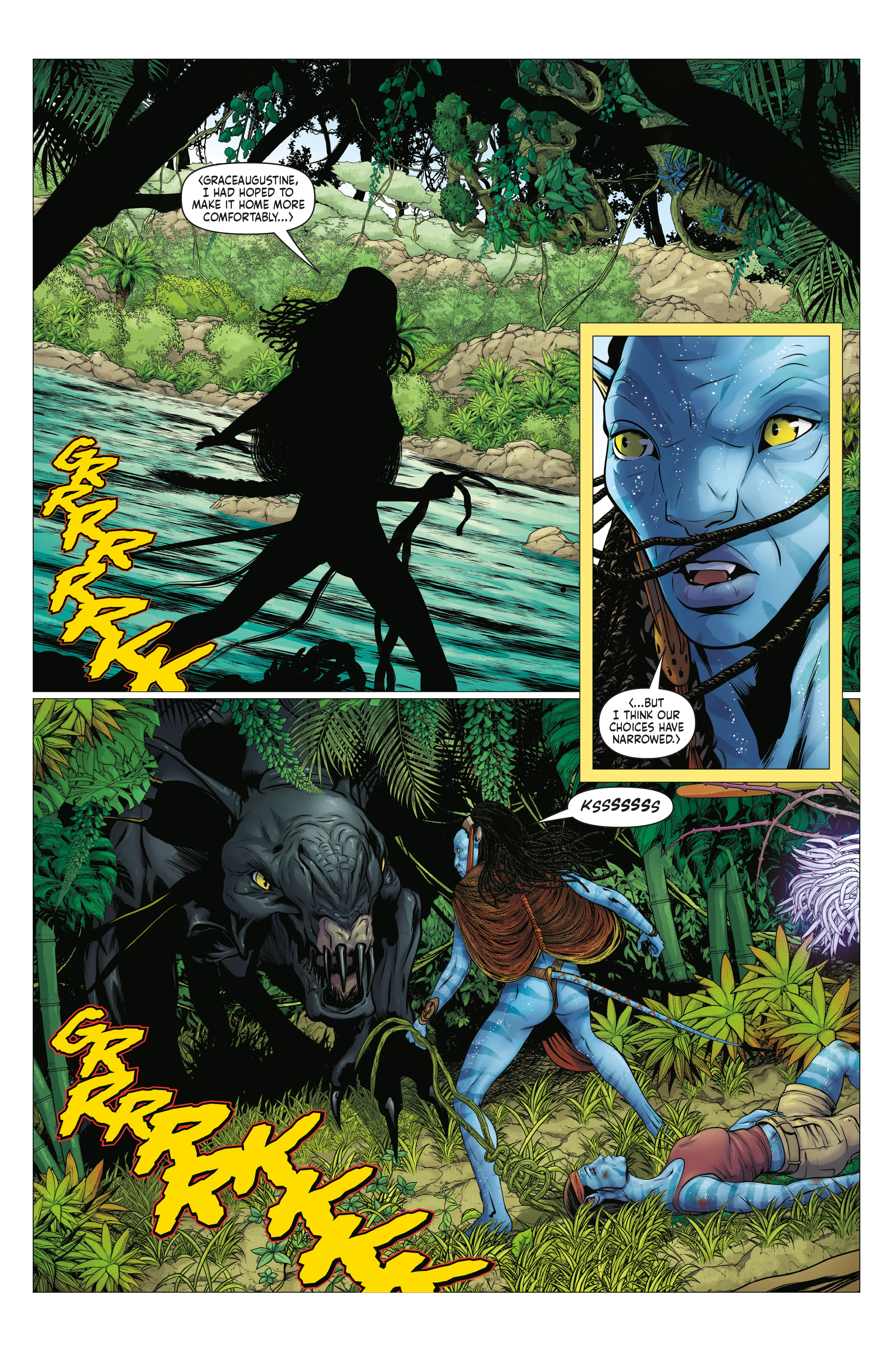 Read online Avatar: Adapt or Die comic -  Issue #6 - 10