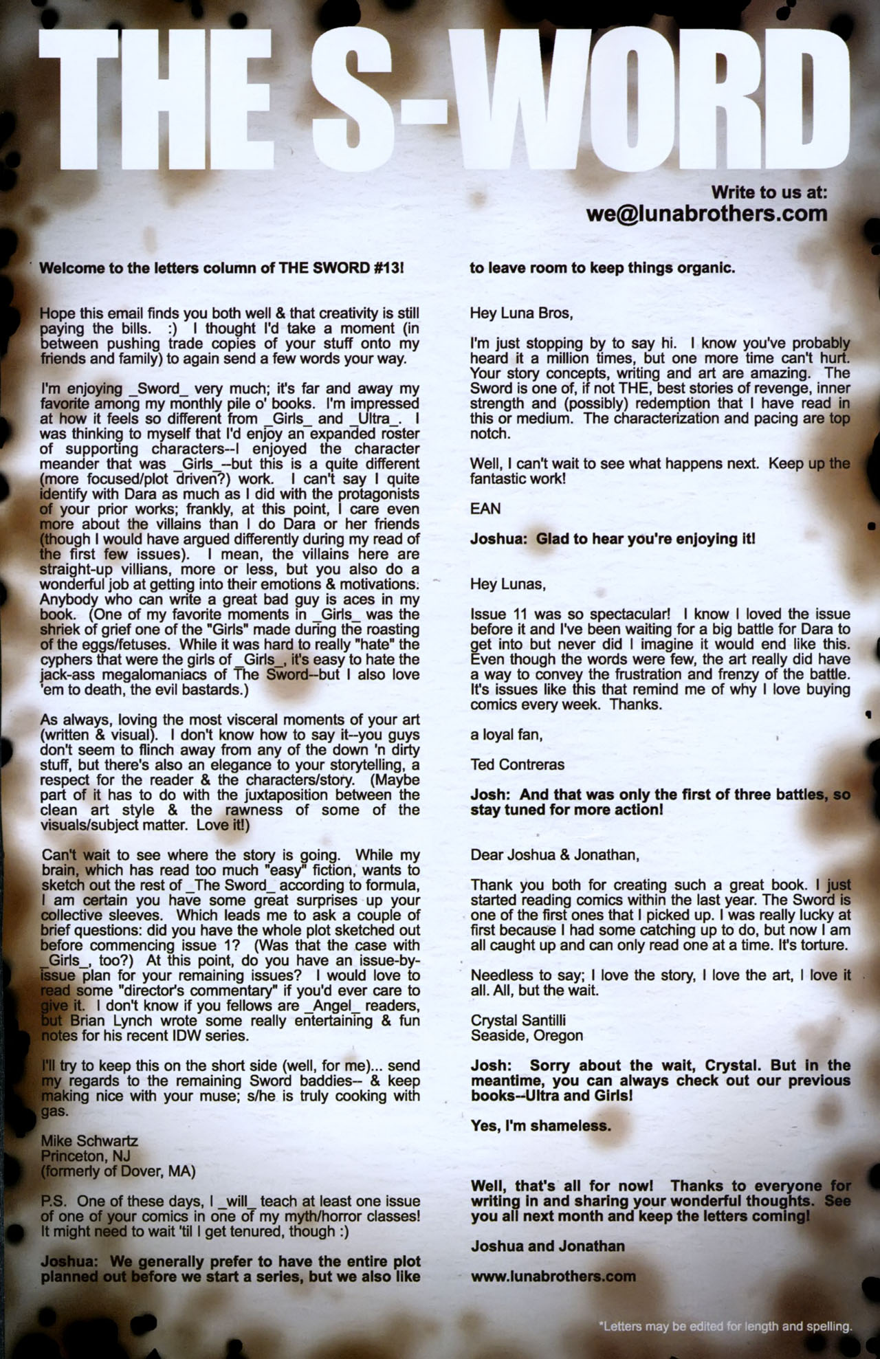 Read online The Sword comic -  Issue #13 - 25
