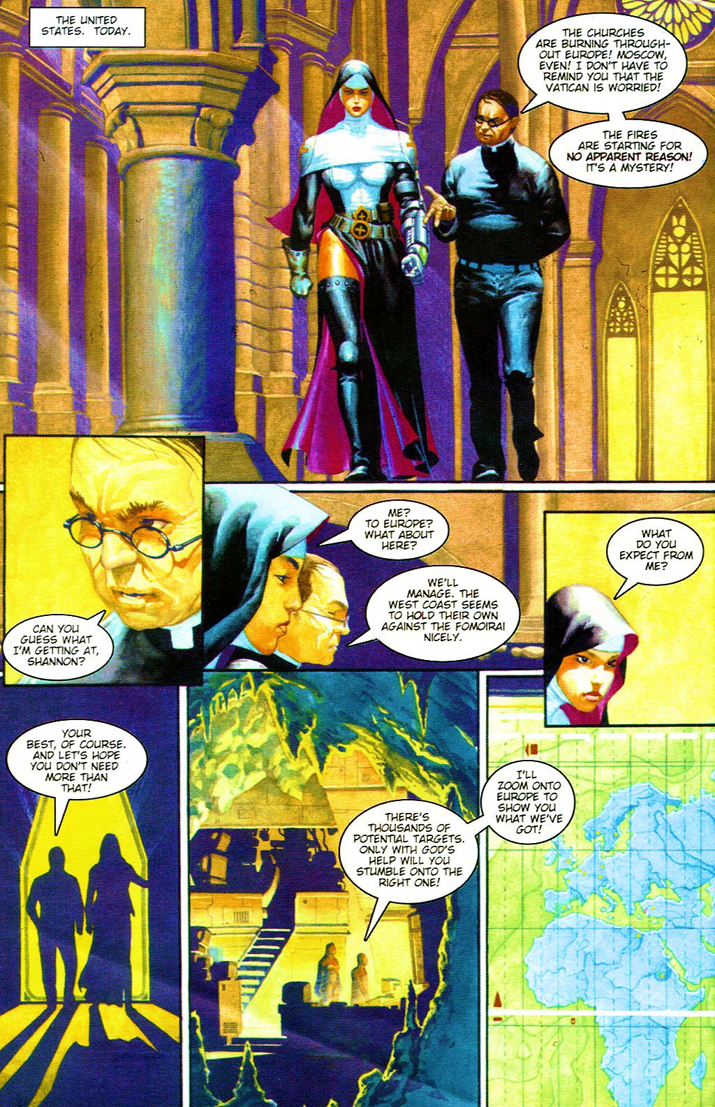 Read online Warrior Nun: Frenzy comic -  Issue #1 - 9