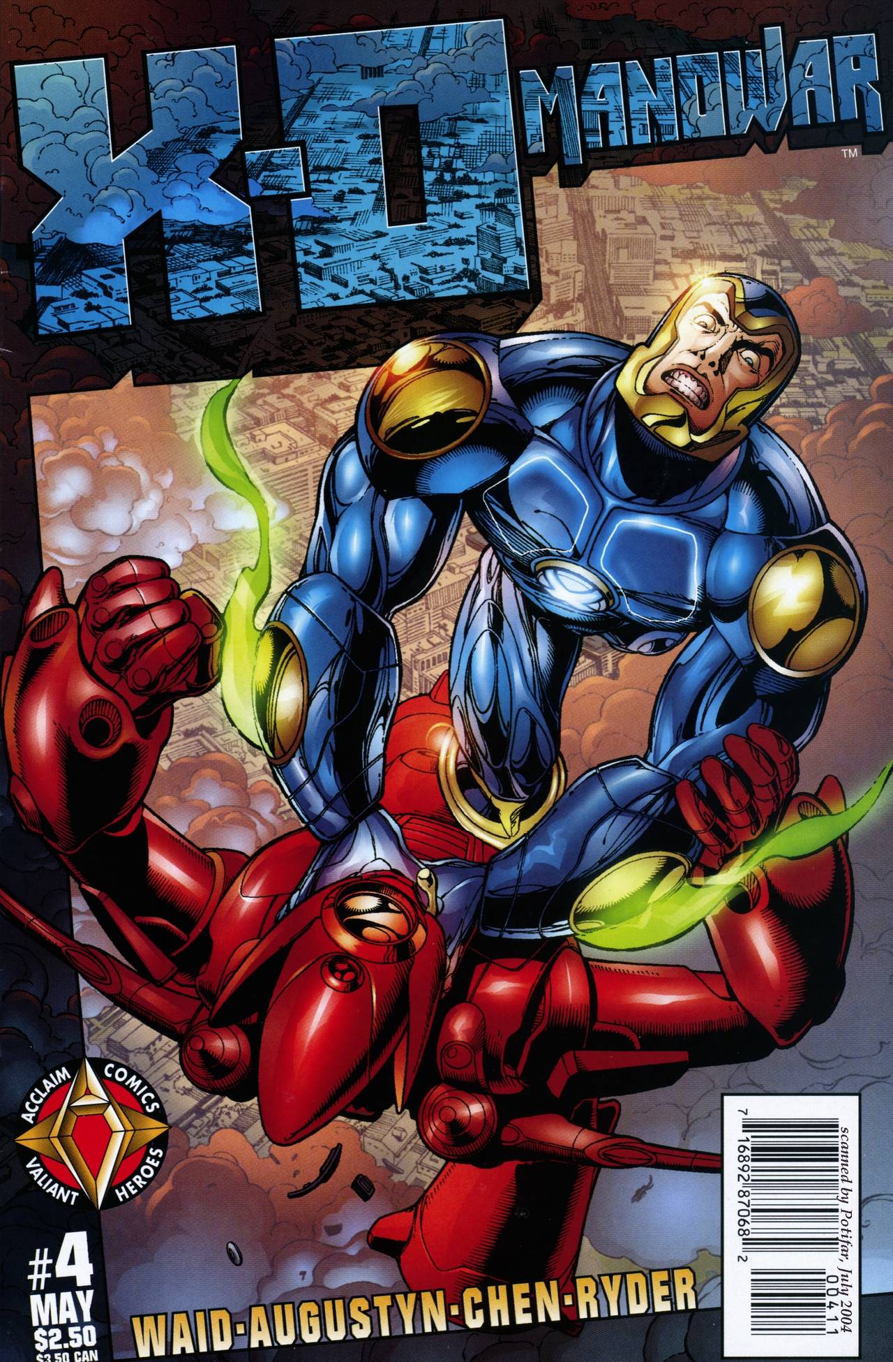 Read online X-O Manowar (1996) comic -  Issue #4 - 1