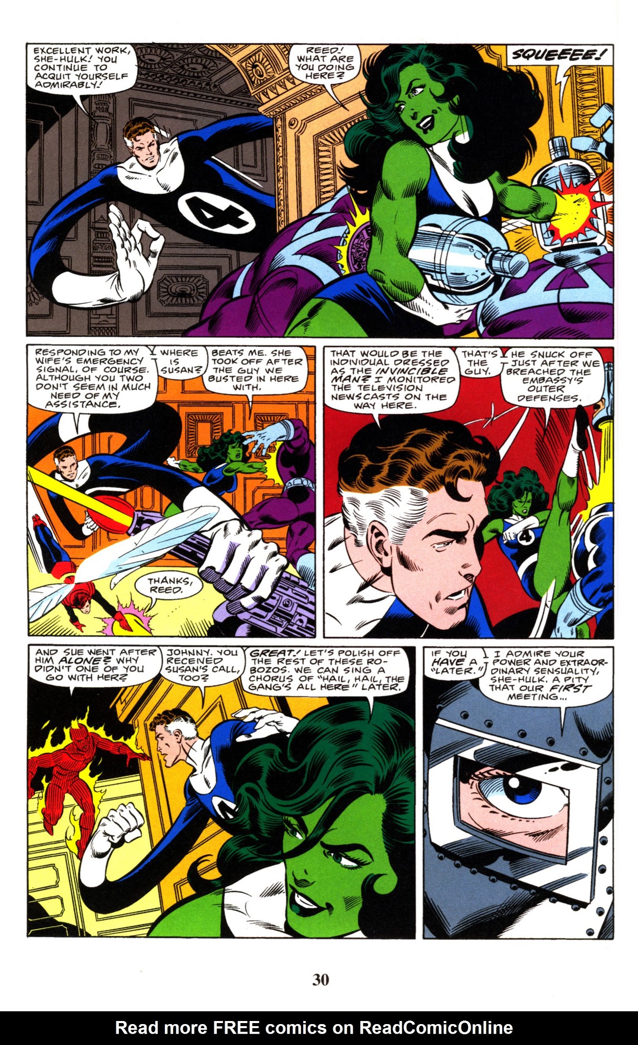 Read online Fantastic Four Visionaries: John Byrne comic -  Issue # TPB 8 - 32