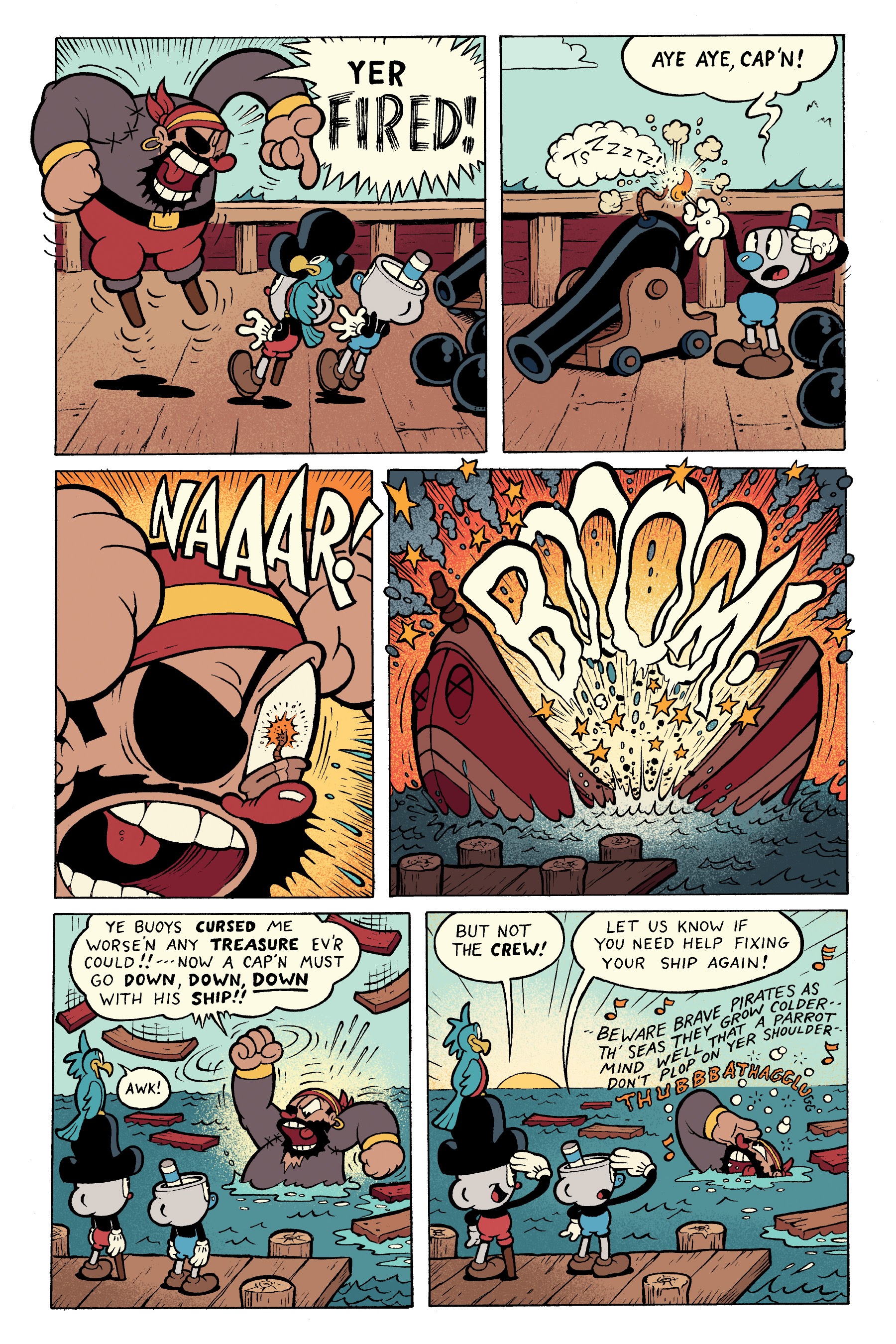 Read online Cuphead: Comic Capers & Curios comic -  Issue # TPB - 26