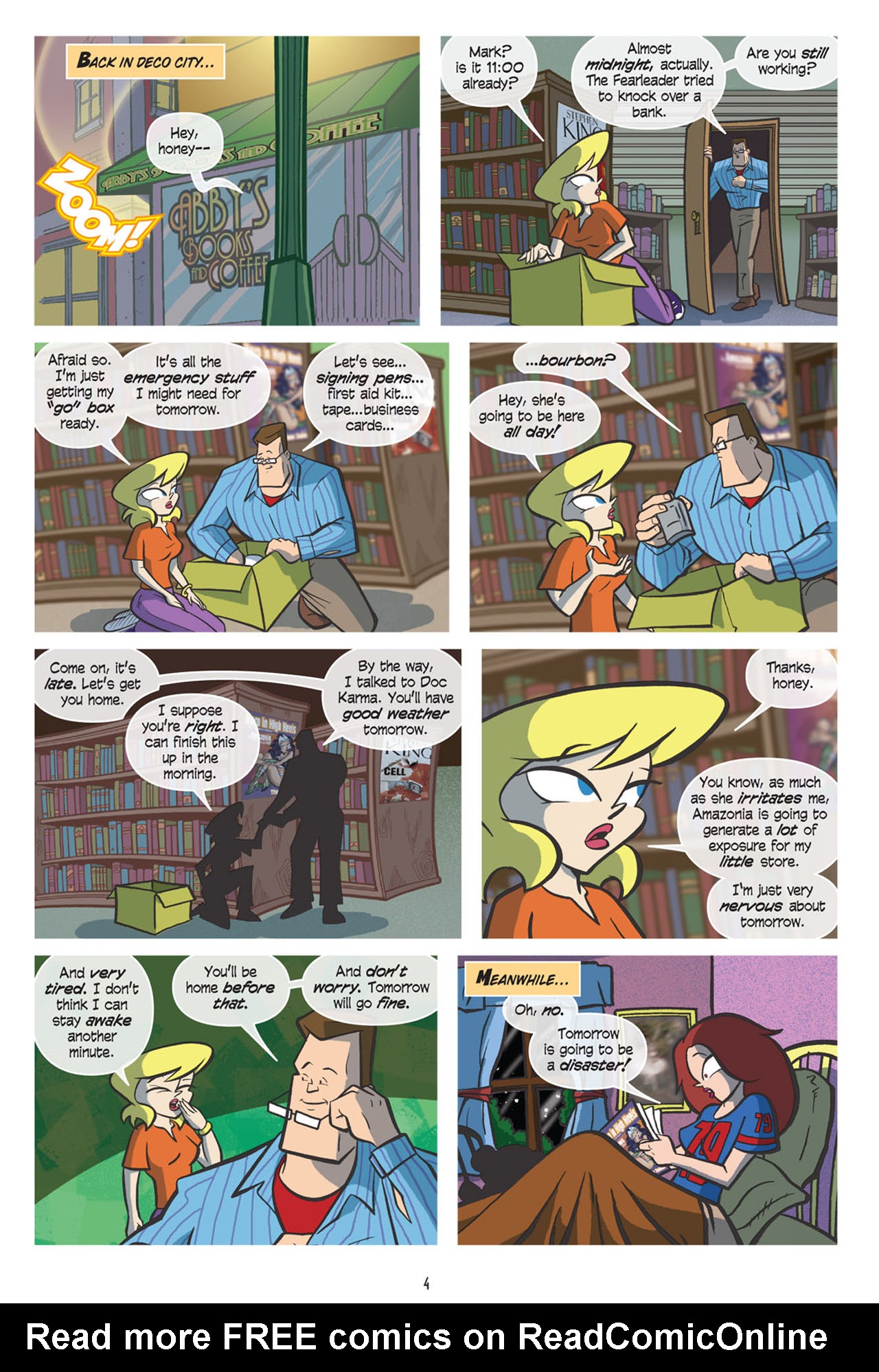 Read online Love and Capes comic -  Issue #6 - 6