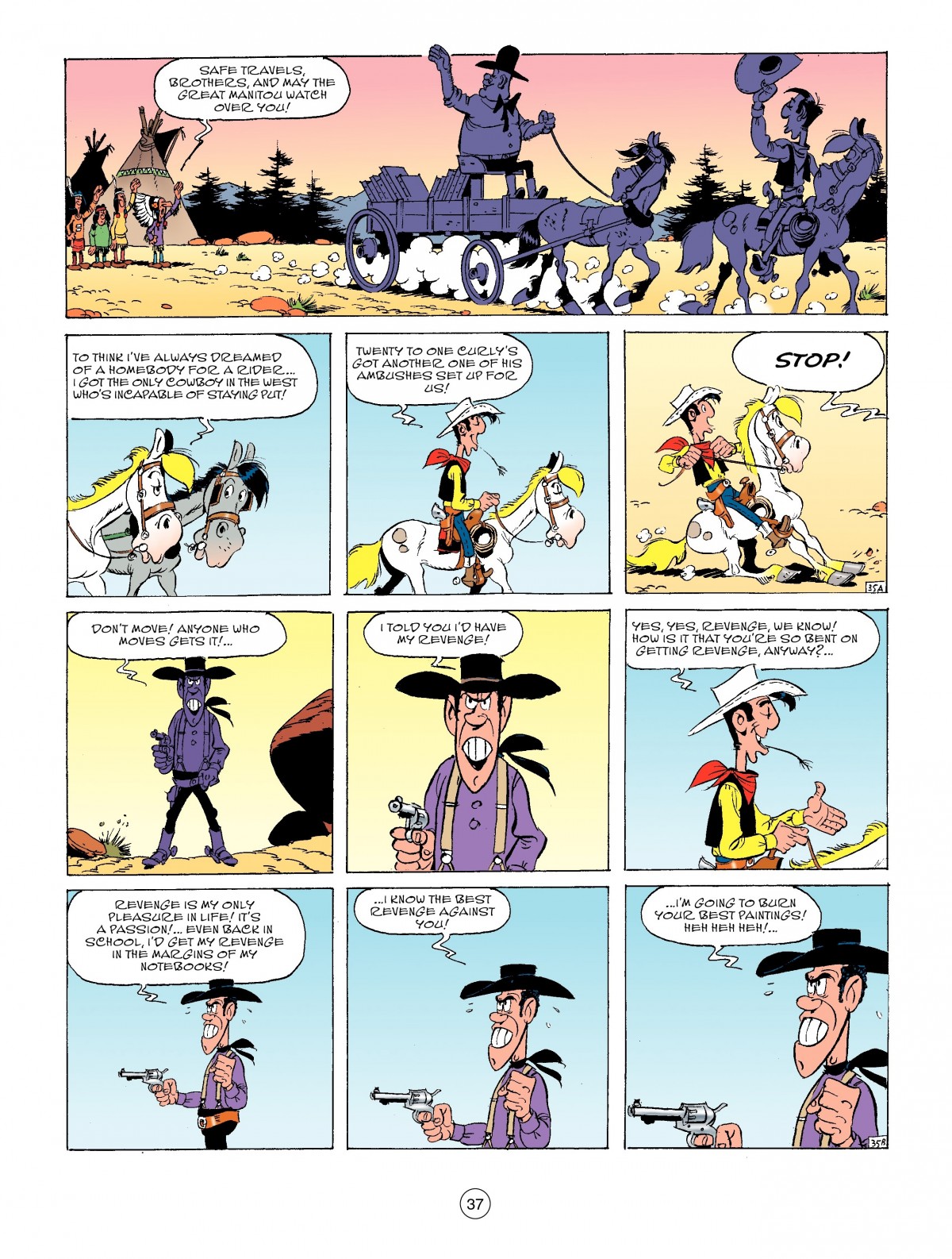A Lucky Luke Adventure issue 51 - Page 37