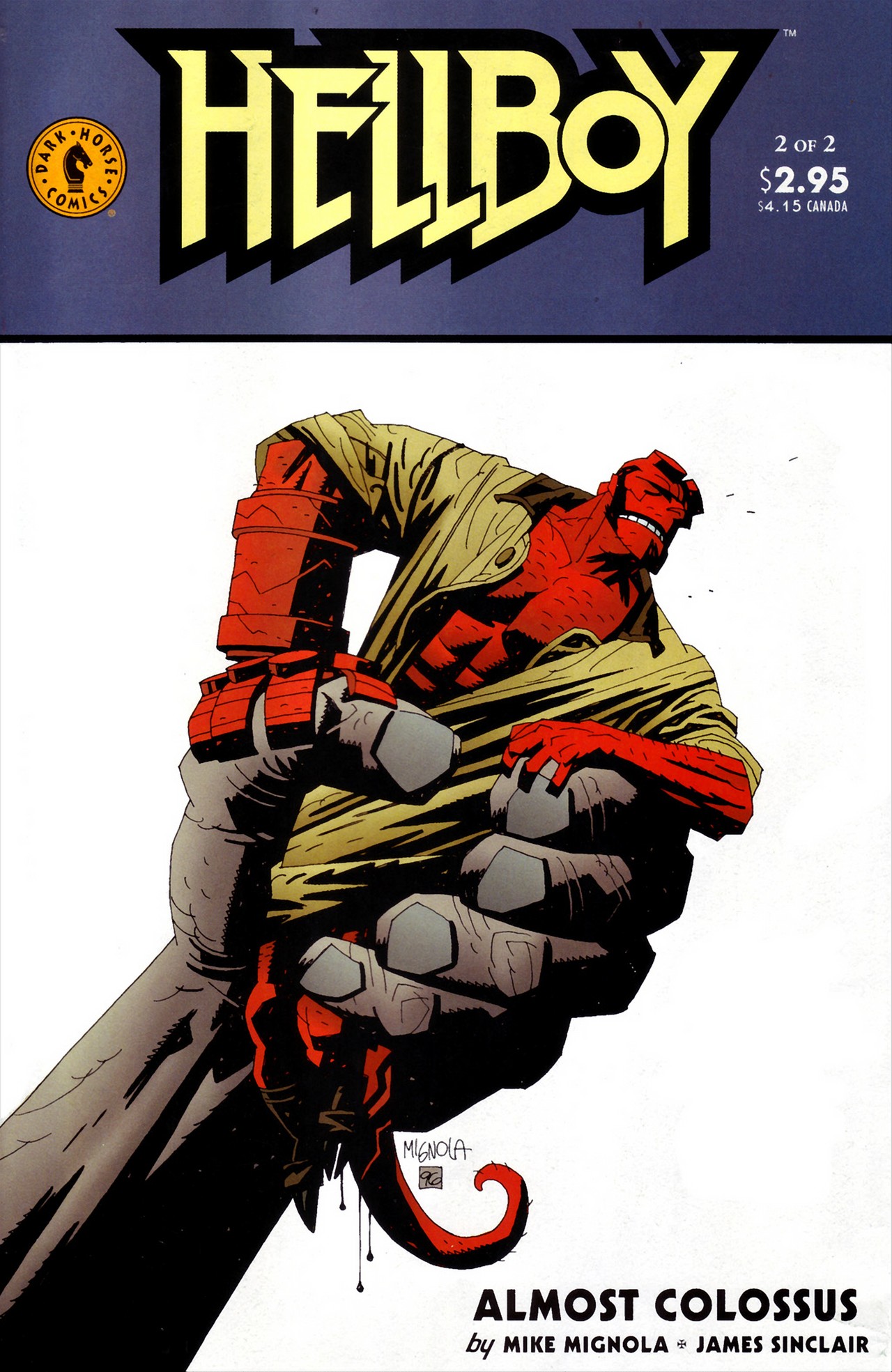Read online Hellboy: Almost Colossus comic -  Issue #2 - 1