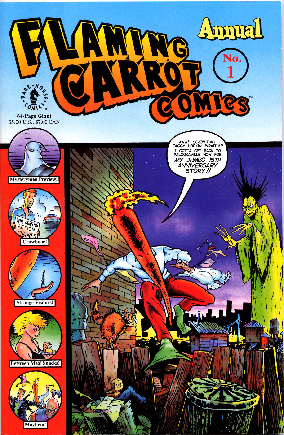 Read online Flaming Carrot Comics (1988) comic -  Issue # _Annual 1 - 1