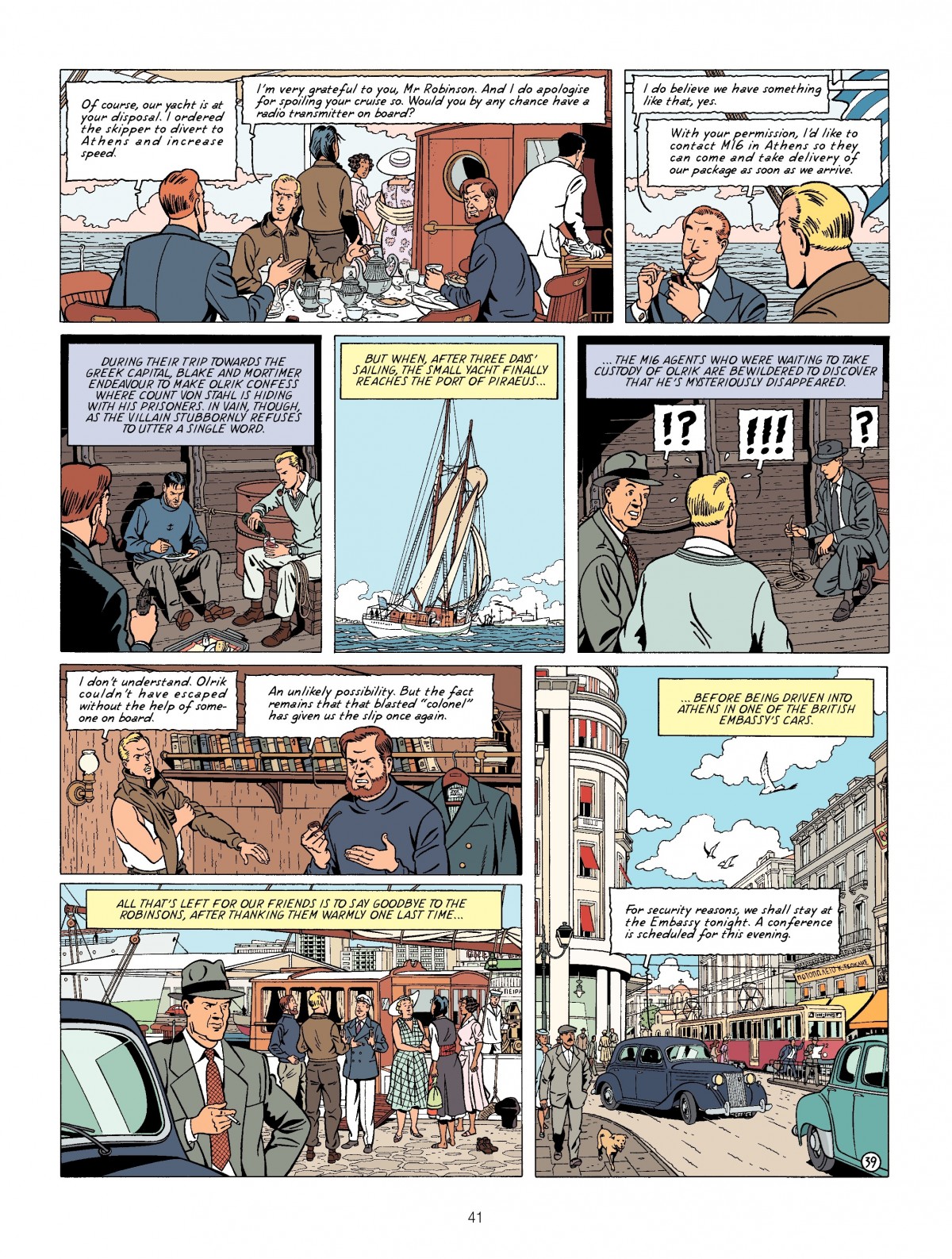 Read online Blake & Mortimer comic -  Issue #14 - 41