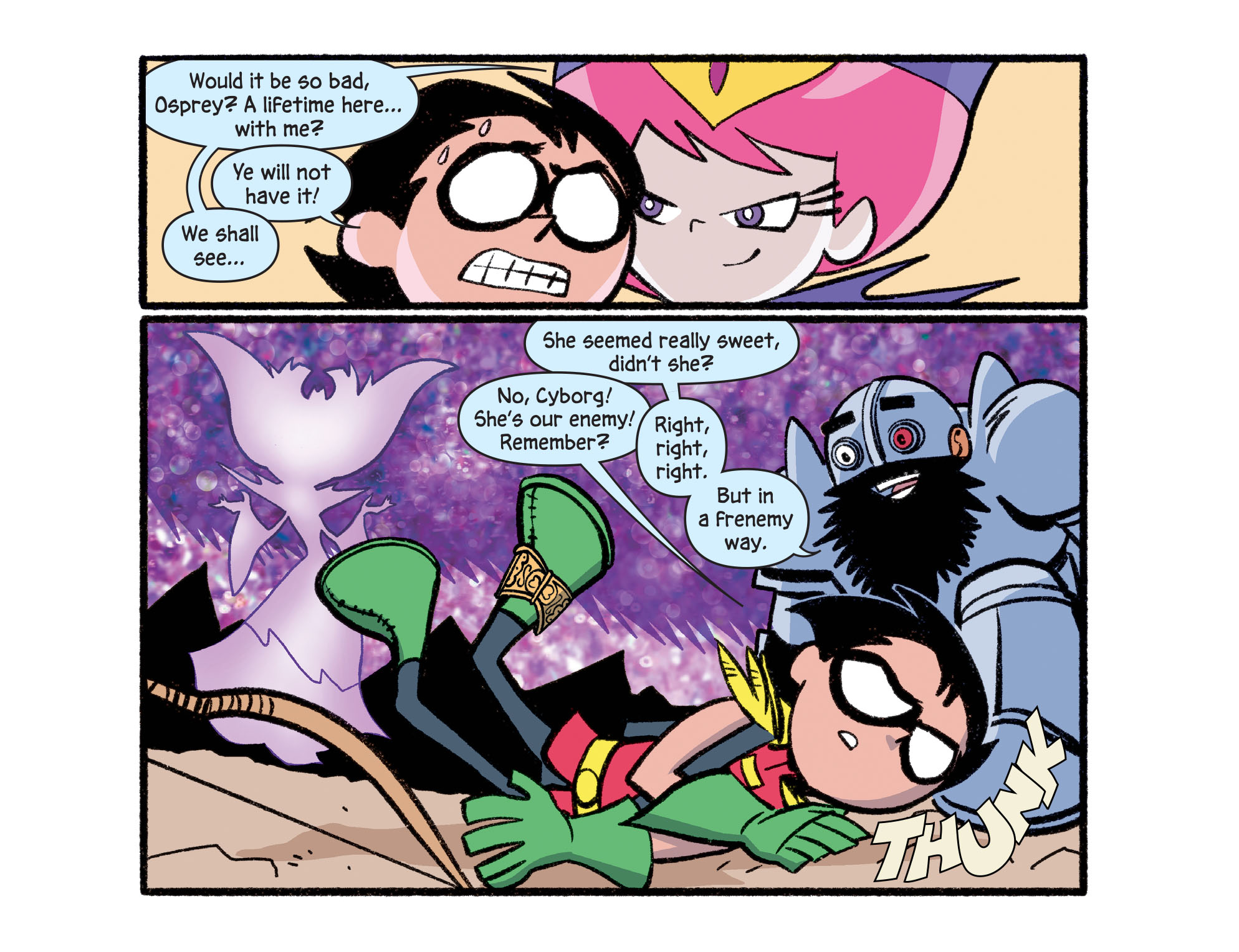 Read online Teen Titans Go! Roll With It! comic -  Issue #7 - 12