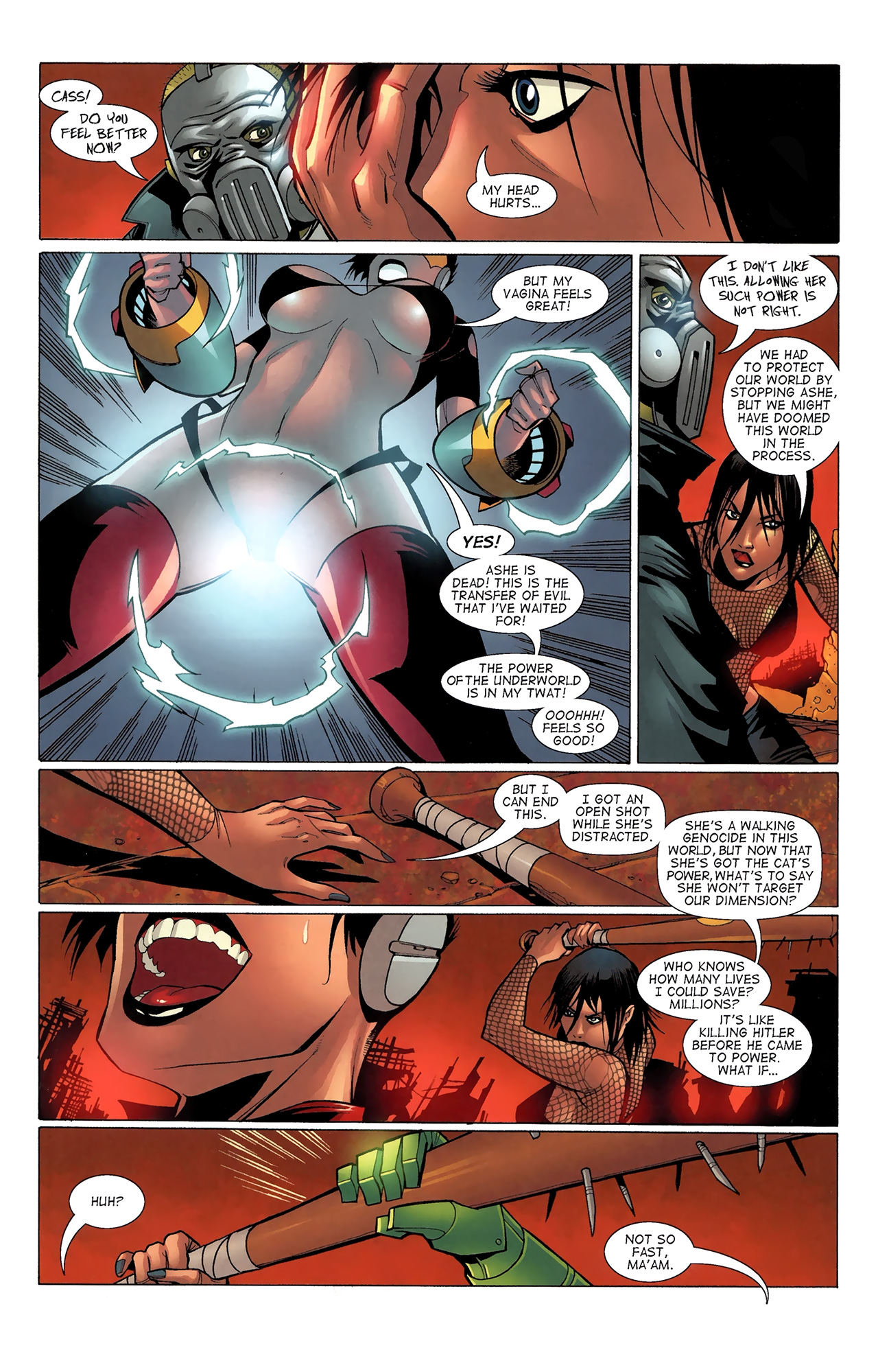 Read online Bomb Queen vs. Hack/Slash comic -  Issue # Full - 20