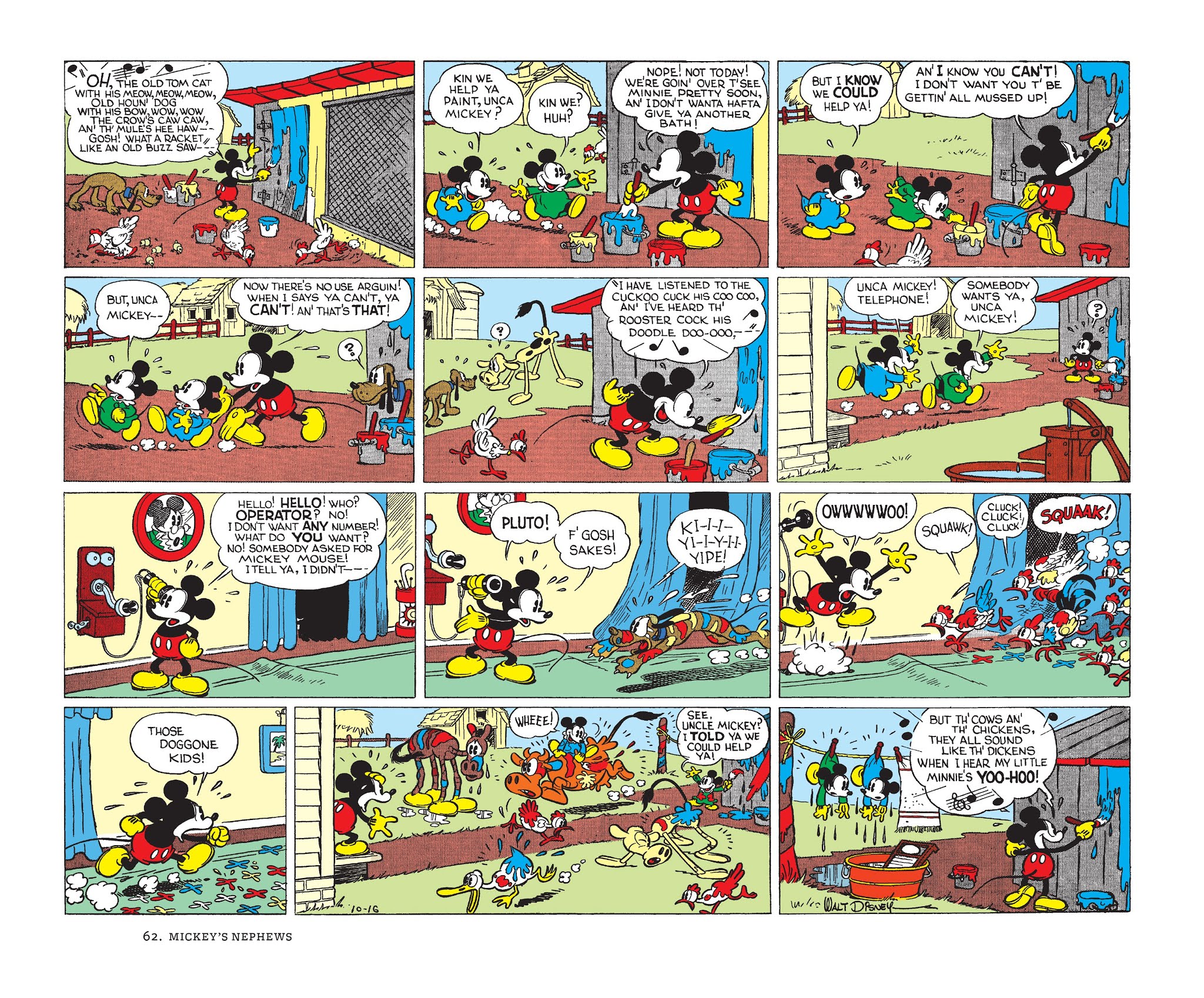 Read online Walt Disney's Mickey Mouse Color Sundays comic -  Issue # TPB 1 (Part 1) - 62