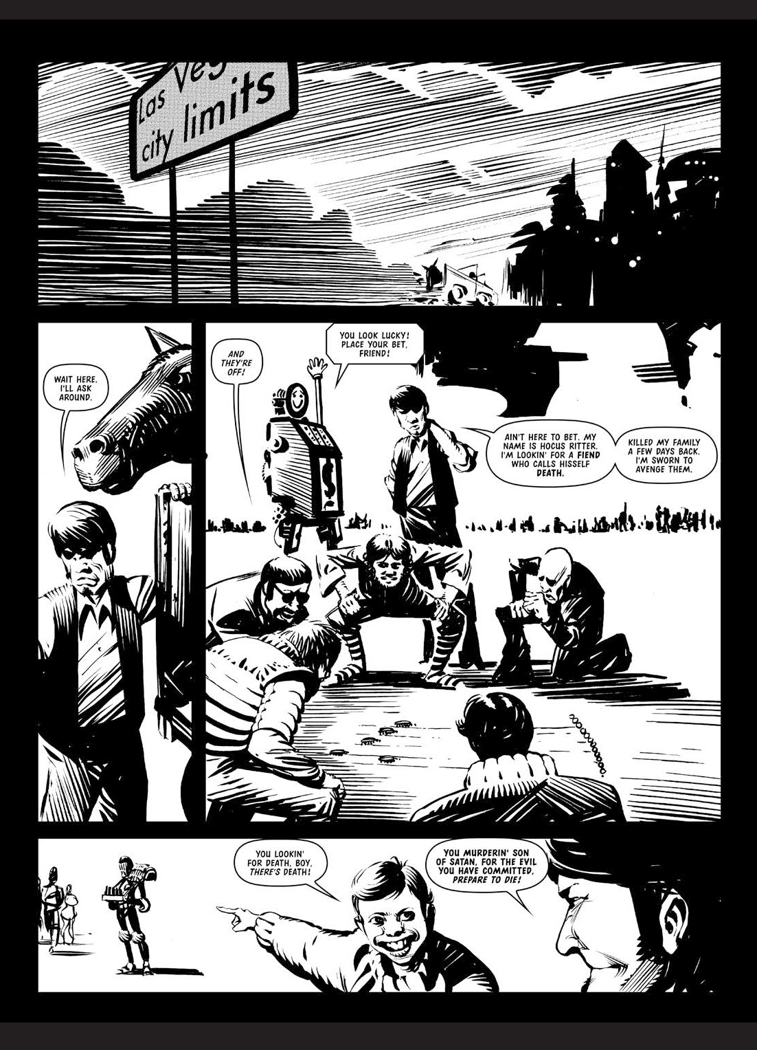 Read online Judge Death comic -  Issue # TPB My Name is Death - 92