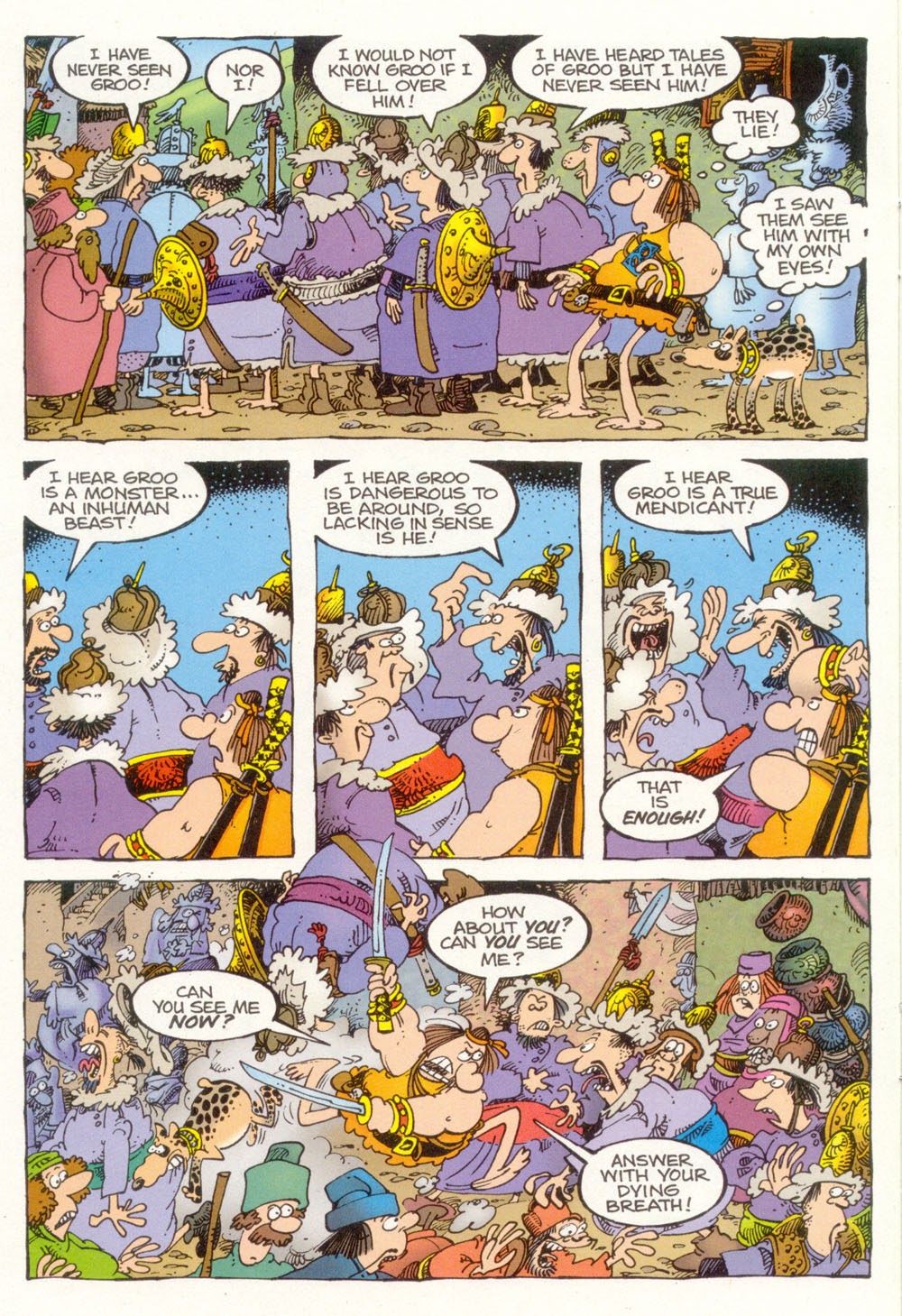 Read online Sergio Aragonés' Groo: Mightier Than the Sword comic -  Issue #3 - 8
