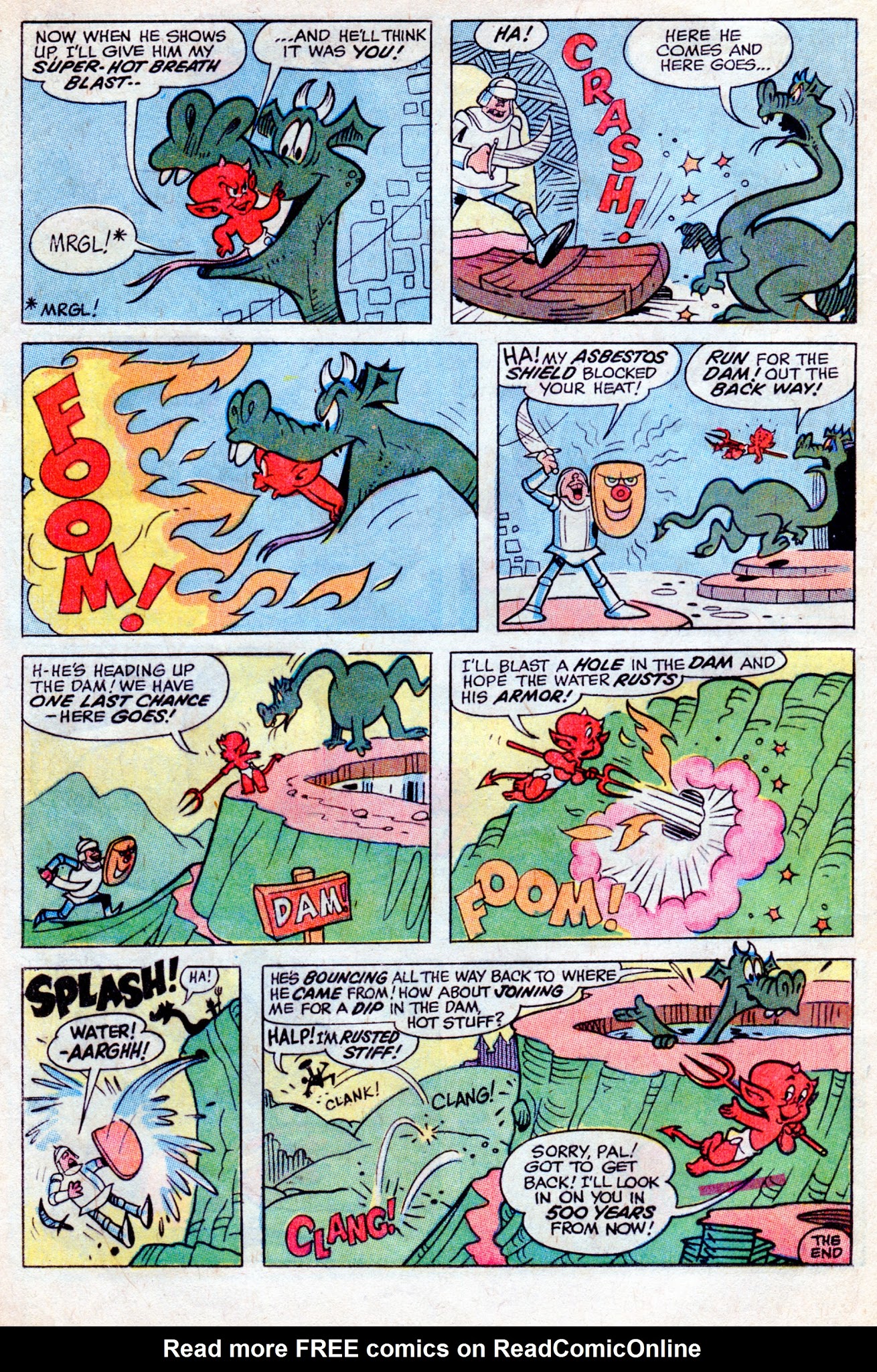 Read online Hot Stuff, the Little Devil comic -  Issue #83 - 16