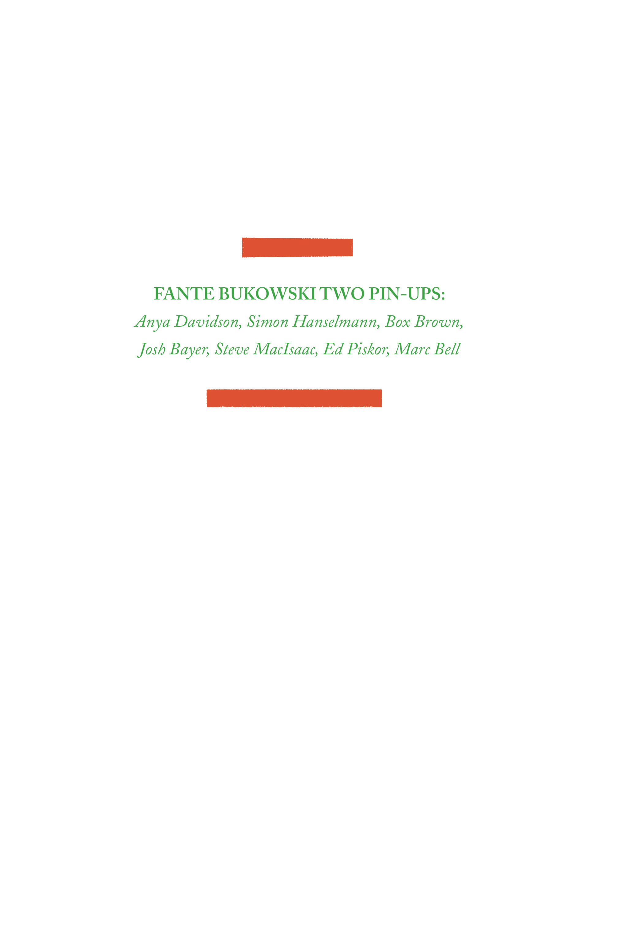 Read online Fante Bukowski comic -  Issue # TPB 2 - 172
