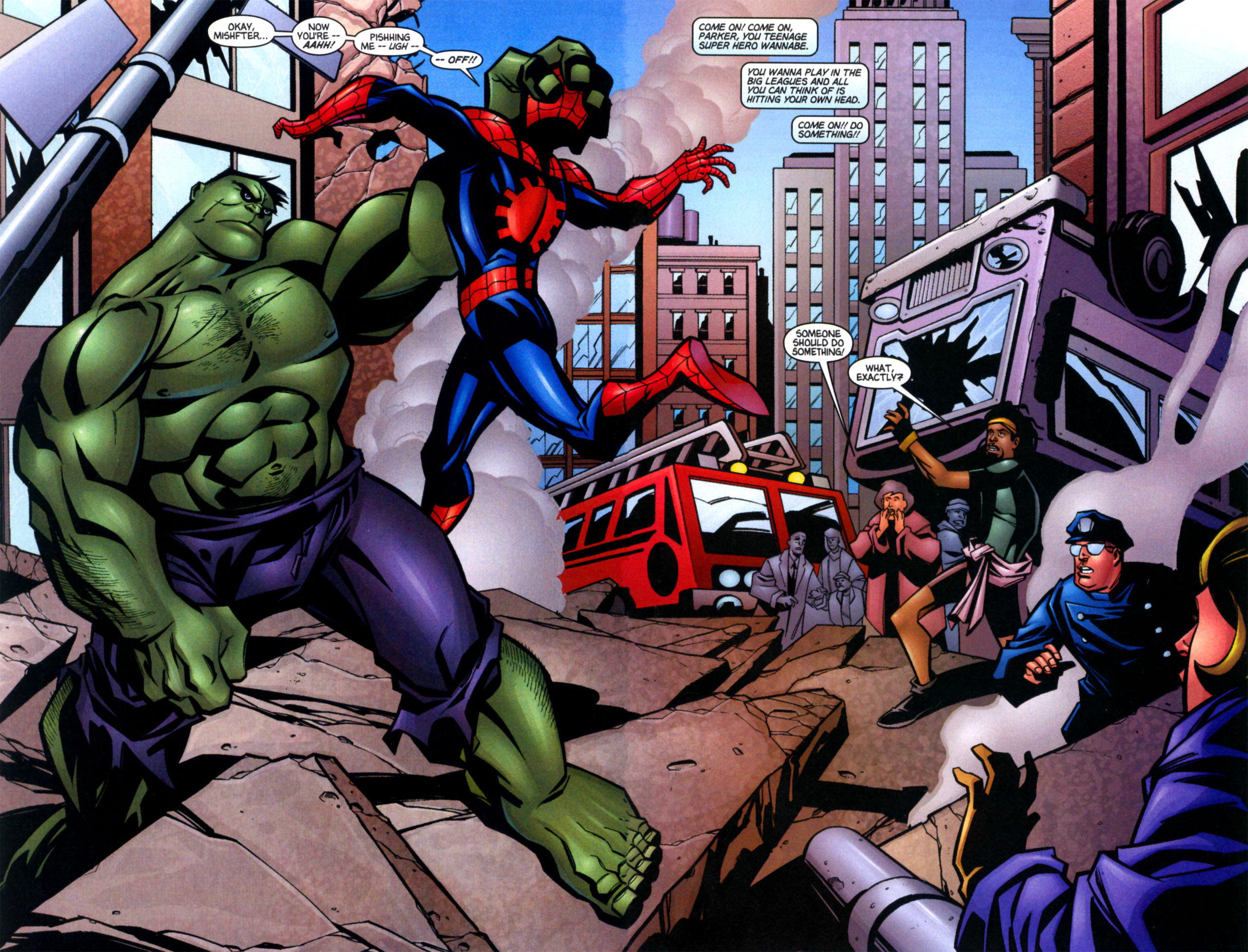 Read online Ultimate Marvel Team-Up comic -  Issue #3 - 4