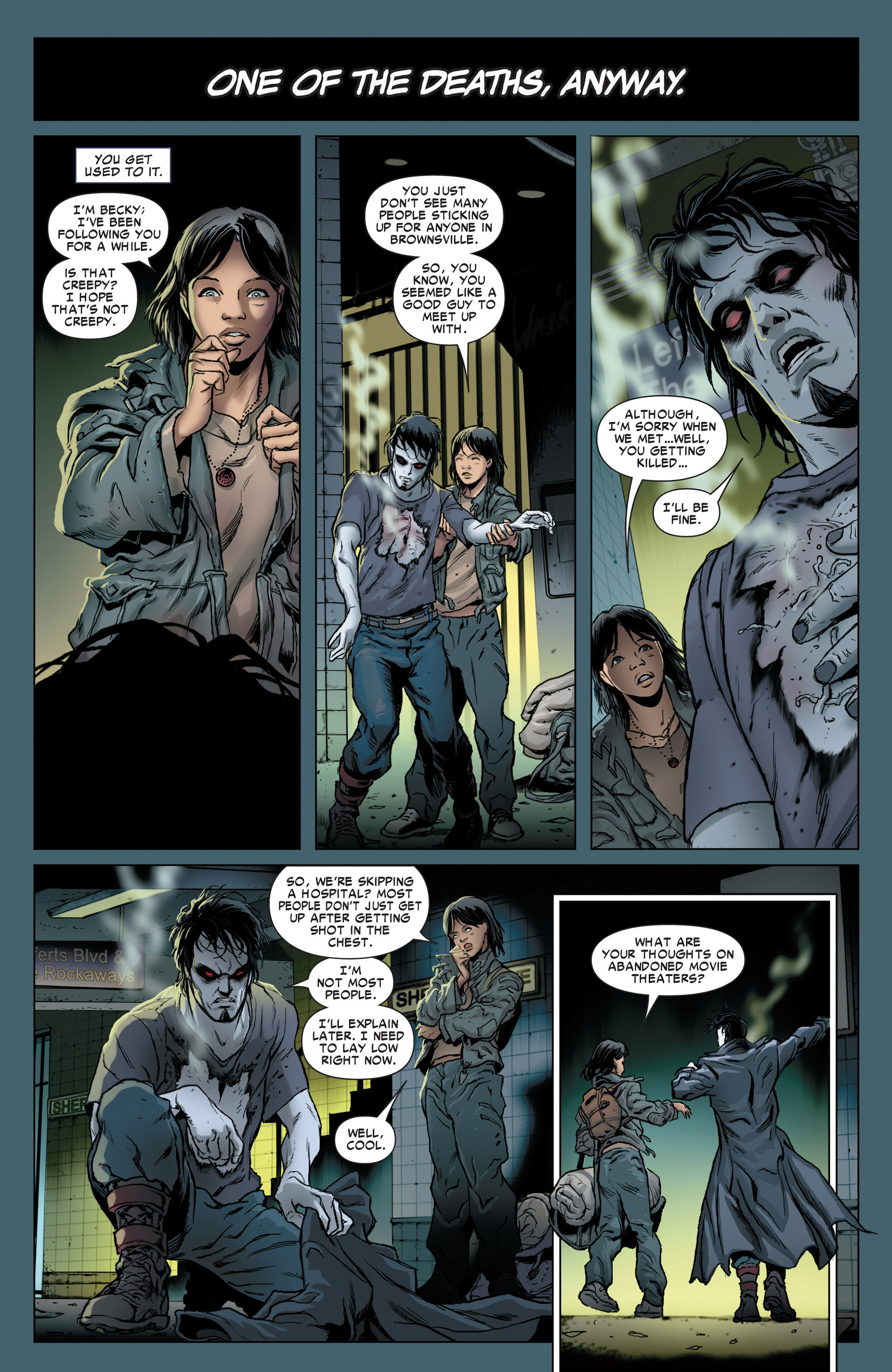 Read online Morbius: The Living Vampire comic -  Issue #2 - 5