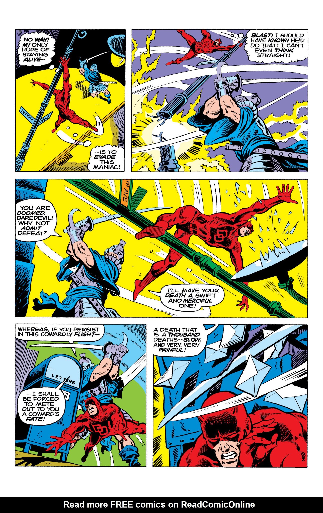 Read online Marvel Masterworks: Daredevil comic -  Issue # TPB 11 (Part 1) - 92