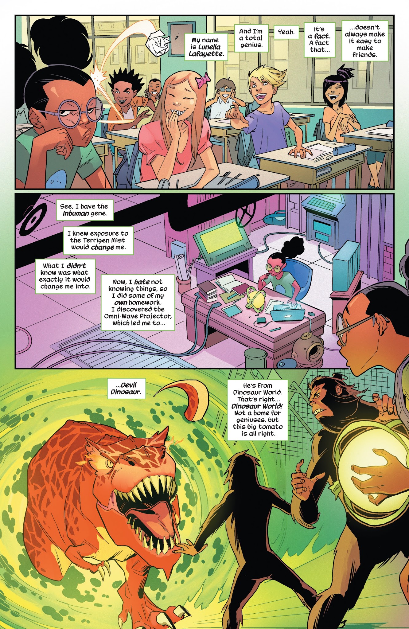 Read online Moon Girl And Devil Dinosaur comic -  Issue #25 - 23