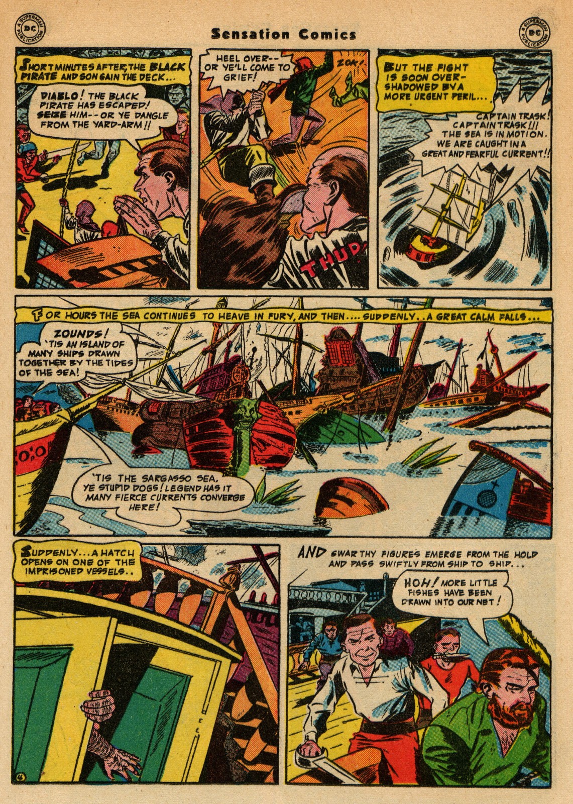 Read online Sensation (Mystery) Comics comic -  Issue #51 - 37