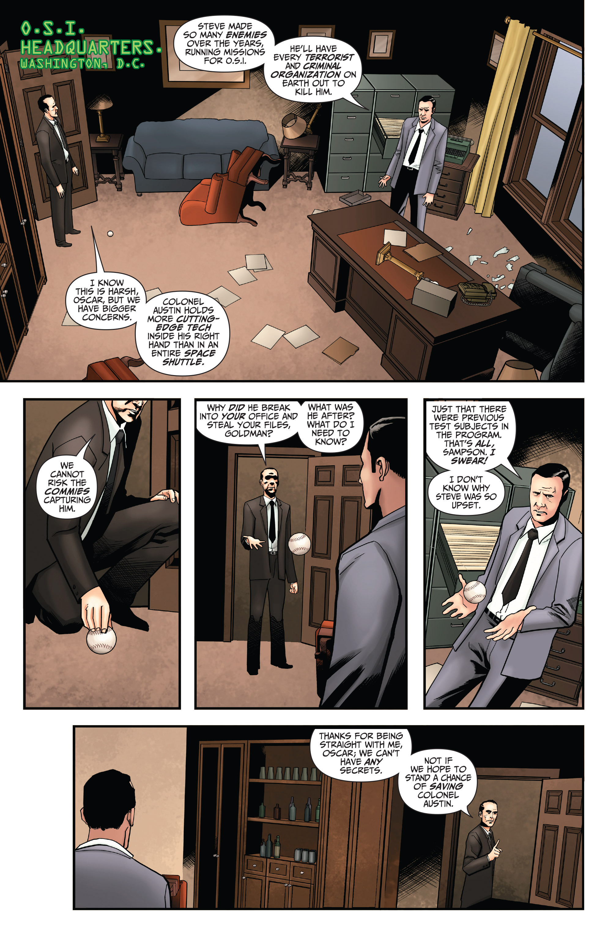 Read online The Six Million Dollar Man: Fall of Man comic -  Issue #2 - 10