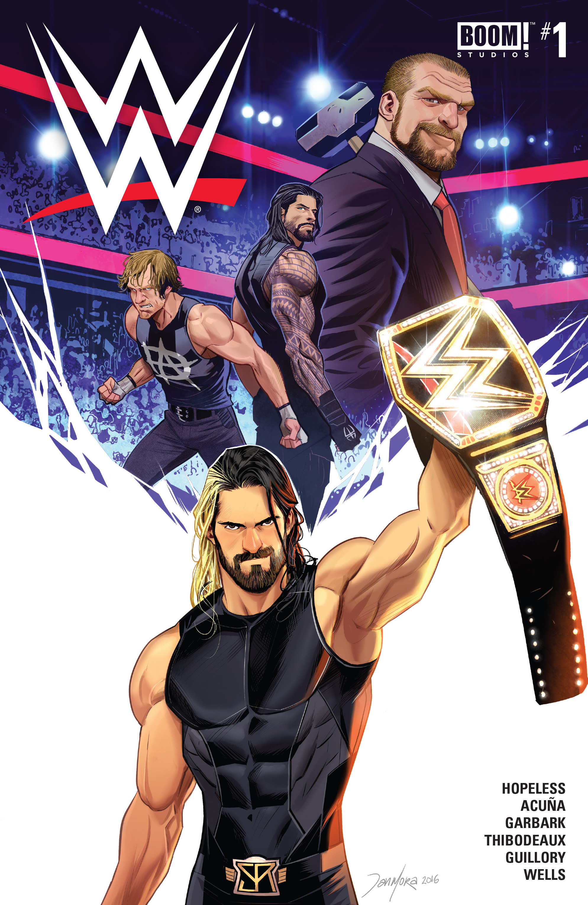 Read online WWE comic -  Issue #1 - 1